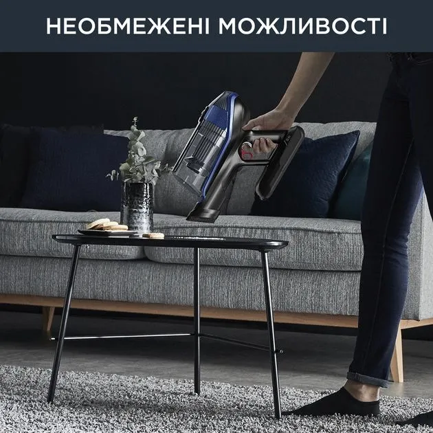 Пилосос Rowenta безпровідний Xforce Flex 14,60 Aqua, 200Вт, вологе прибирання, контейнер -0,9л, авто - 4