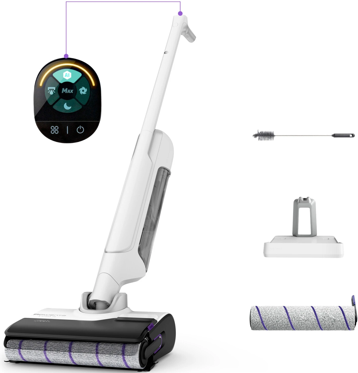 Пилосос Rowenta безпровідний миючий X-Clean 10, 200Вт, контейнер -0,67л, конт для води-0,79л, автон, - 2