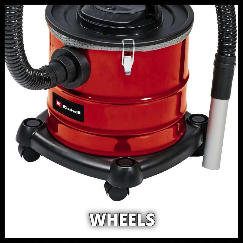 Пилосос професійний для золи Einhell TC-AV 1720 DW, 1250 Вт, 175мБар, контейнер 20л, 3,7кг - 7