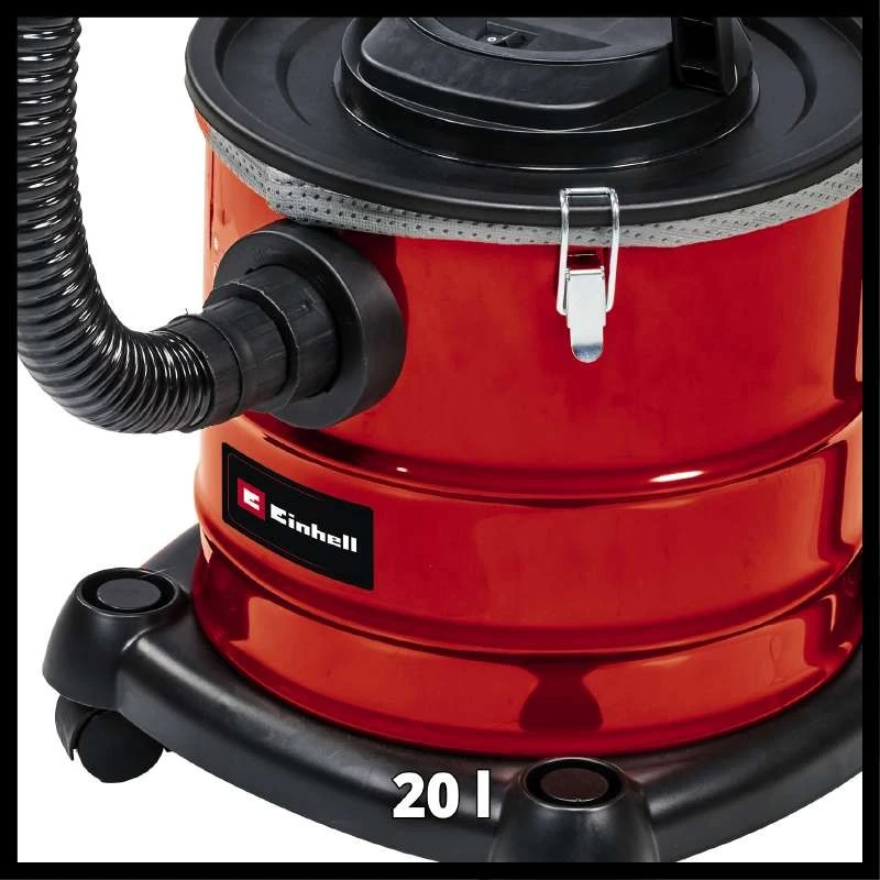 Пилосос професійний для золи Einhell TC-AV 1720 DW, 1250 Вт, 175мБар, контейнер 20л, 3,7кг - 6