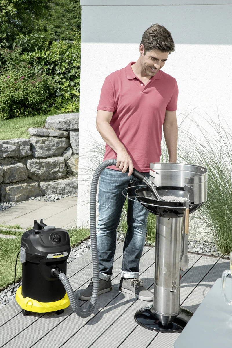 Пилосос для збору золи Karcher AD 4 Premium, контейнер 17л, 5,3кг, - 4