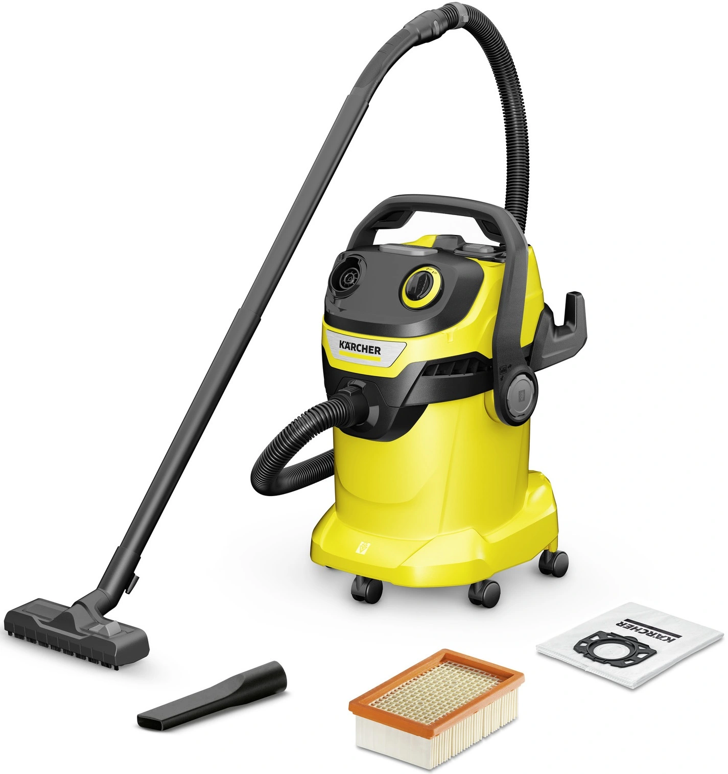 Пилосос професійний Karcher WD 5 V-25/5/22 , 1100Вт, контейнер 25л, 8,45кг