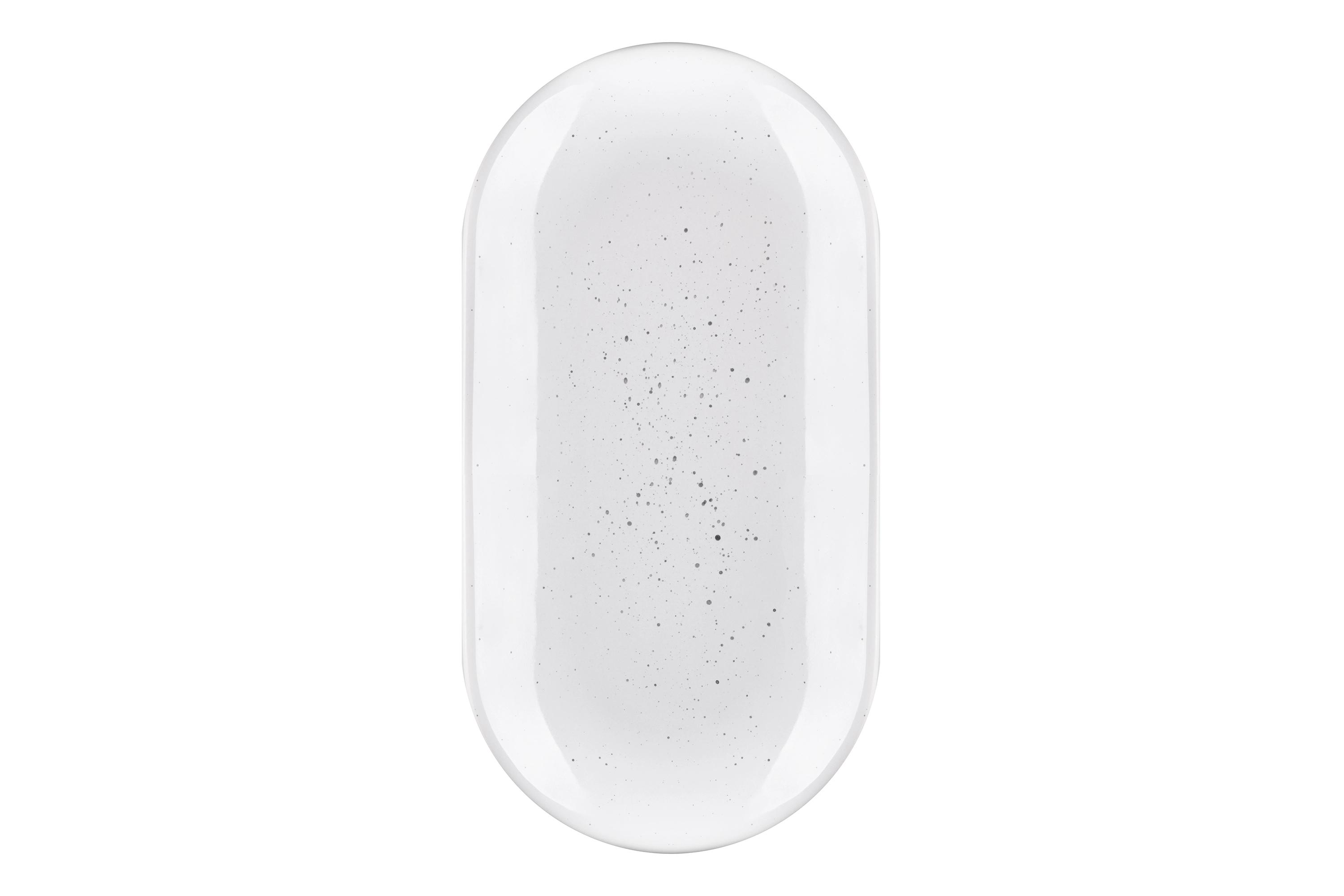 Блюдо Ardesto Bagheria Bright white, 25х13см, кераміка, овальна, білий