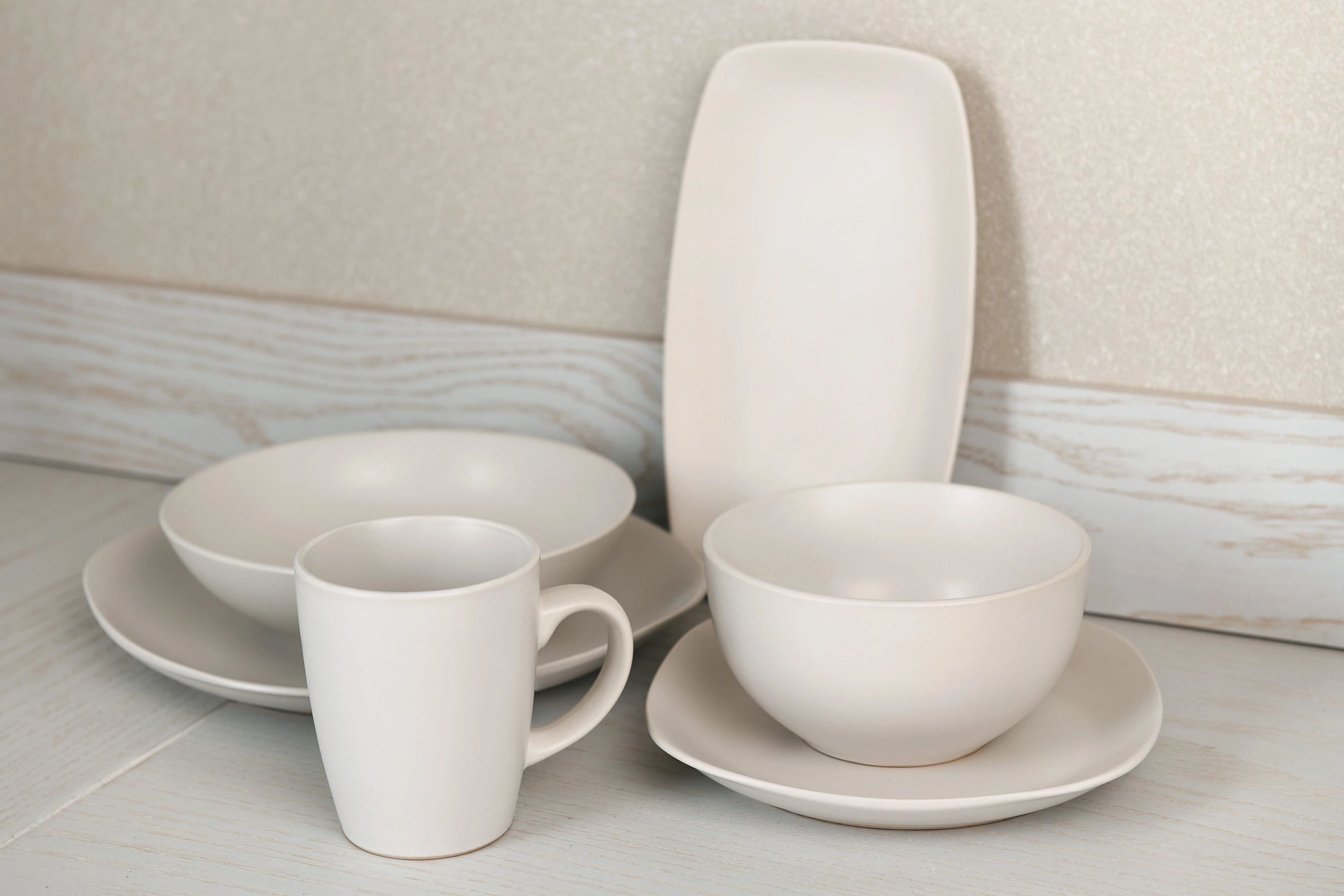 Блюдо Ardesto Molize, 25х14см, кераміка, прямокутна, білий - 2