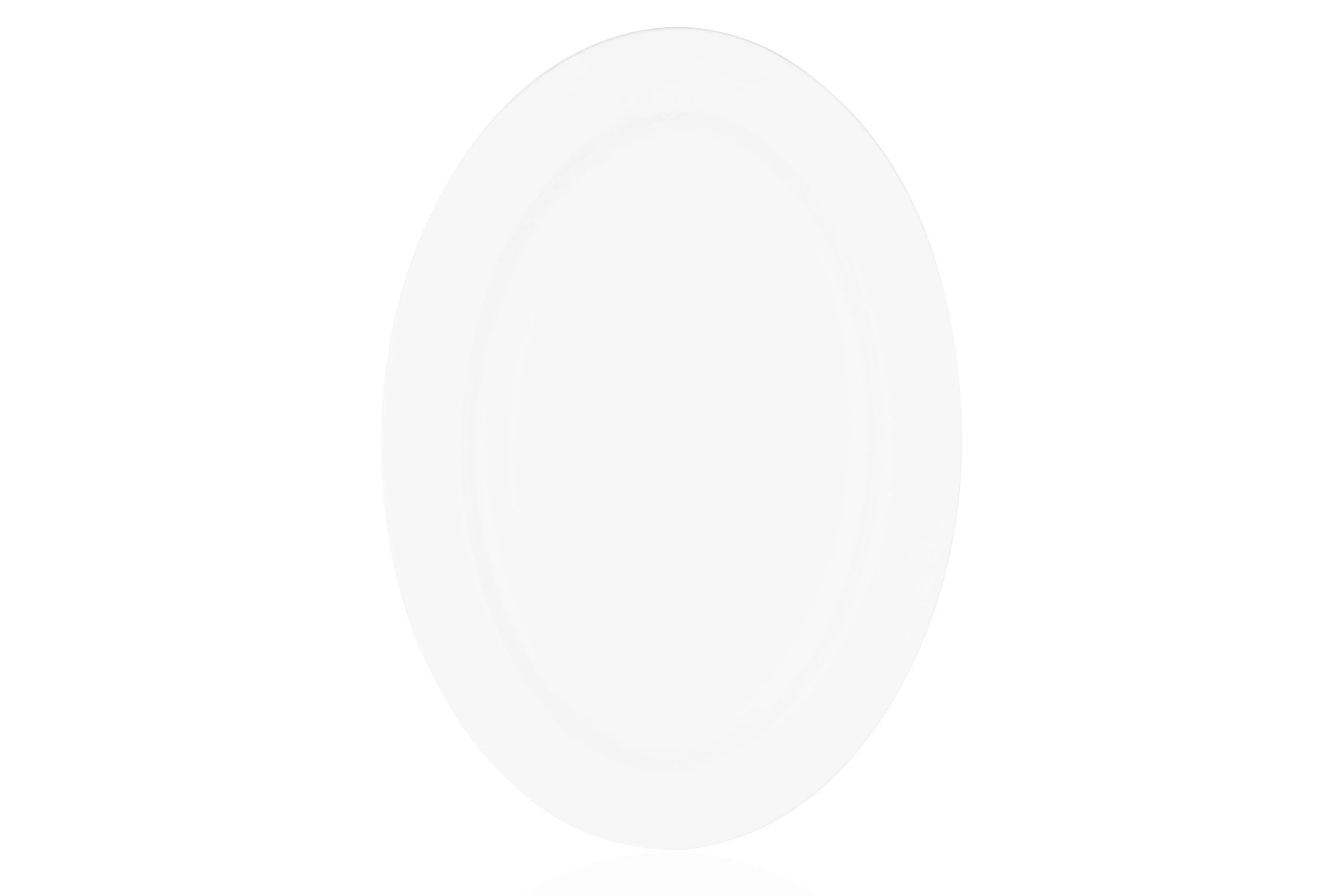 Блюдо Ardesto Prato, 30х21см, порцеляна, овальна, білий