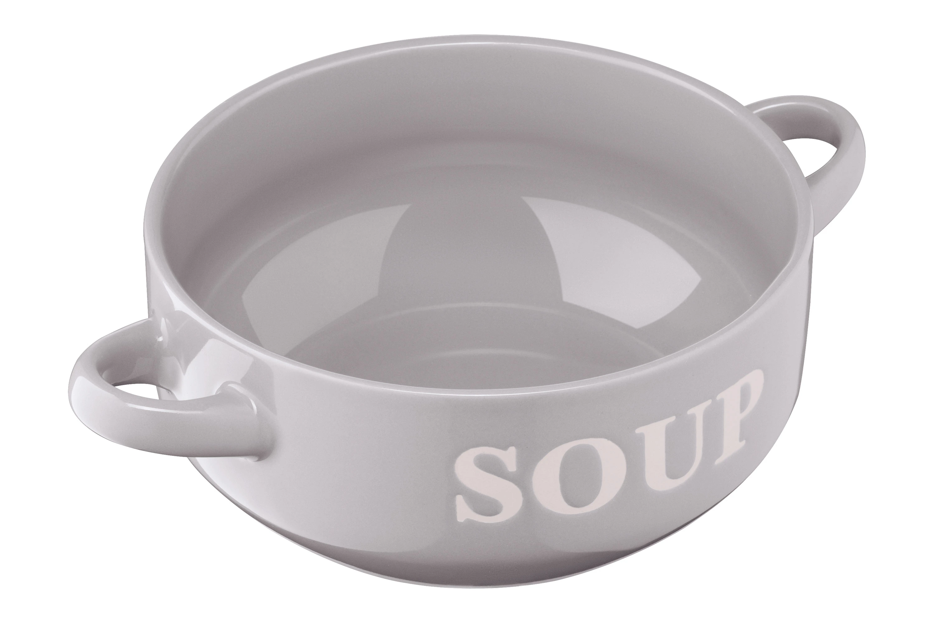 Бульйонниця Ardesto Cream, 700мл, кераміка, сірий - 2