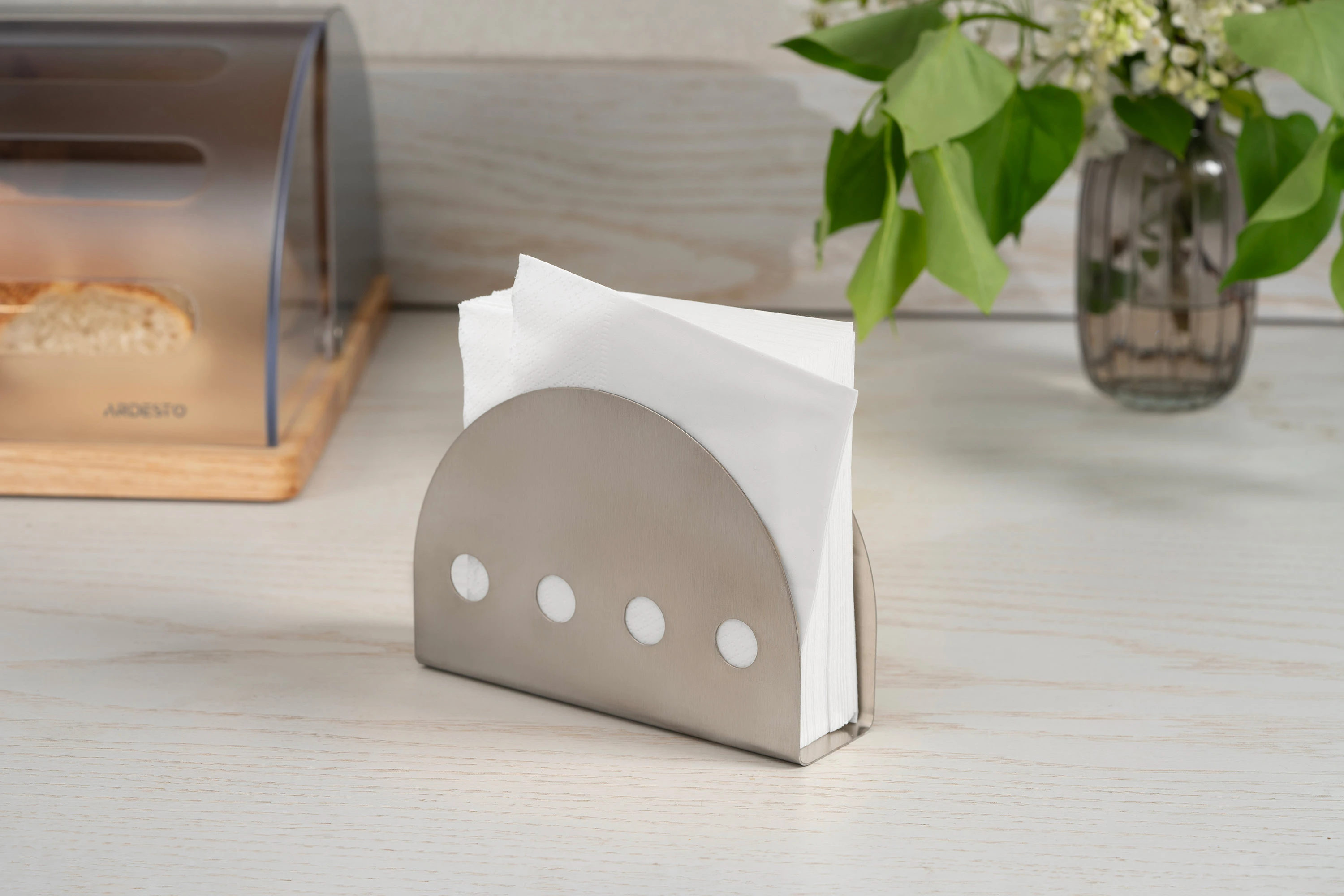 Серветниця Ardesto Gemini 14х4х10см, метал - 2