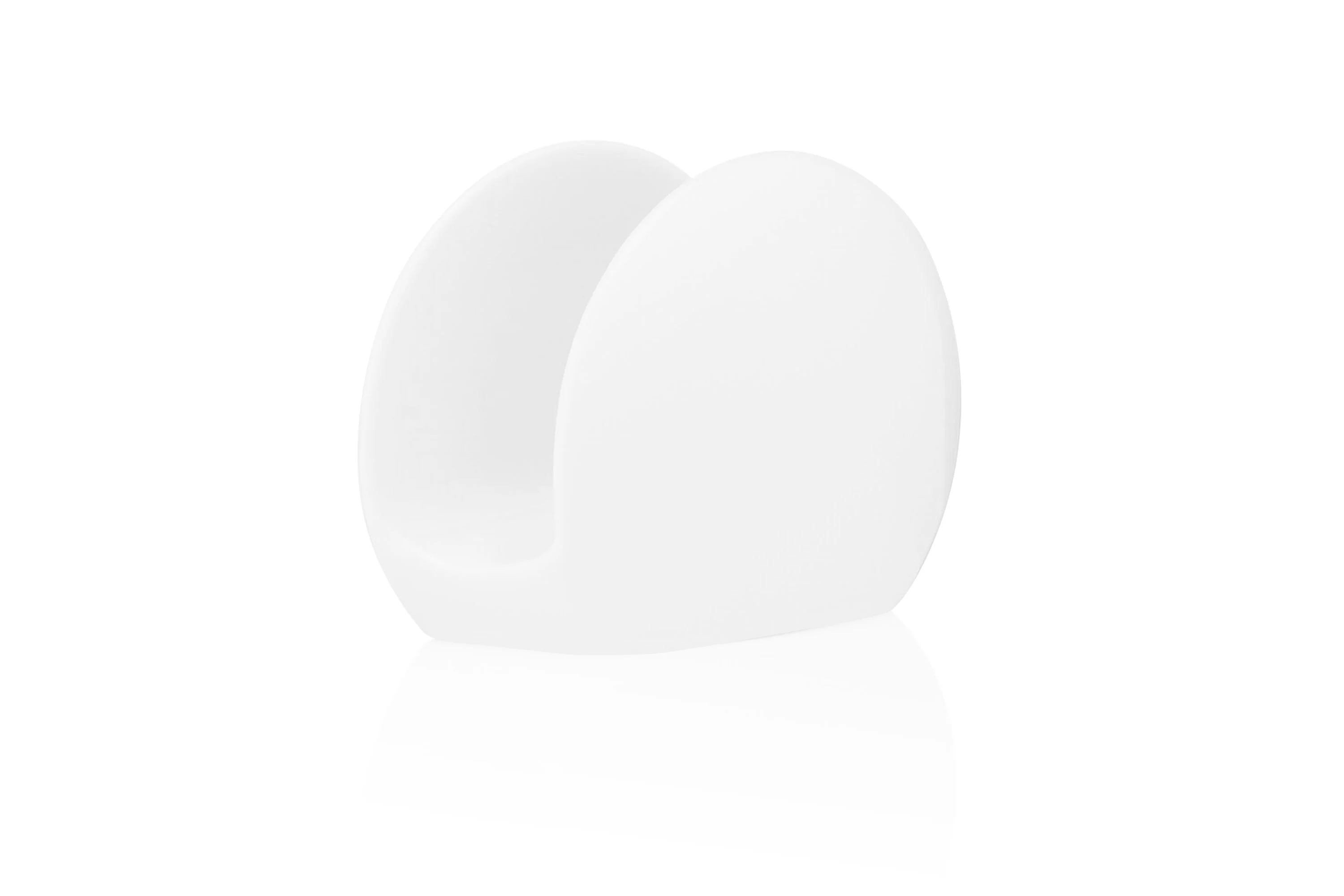 Серветниця Ardesto Imola, 11.5х6.7х8.6см, порцеляна, білий