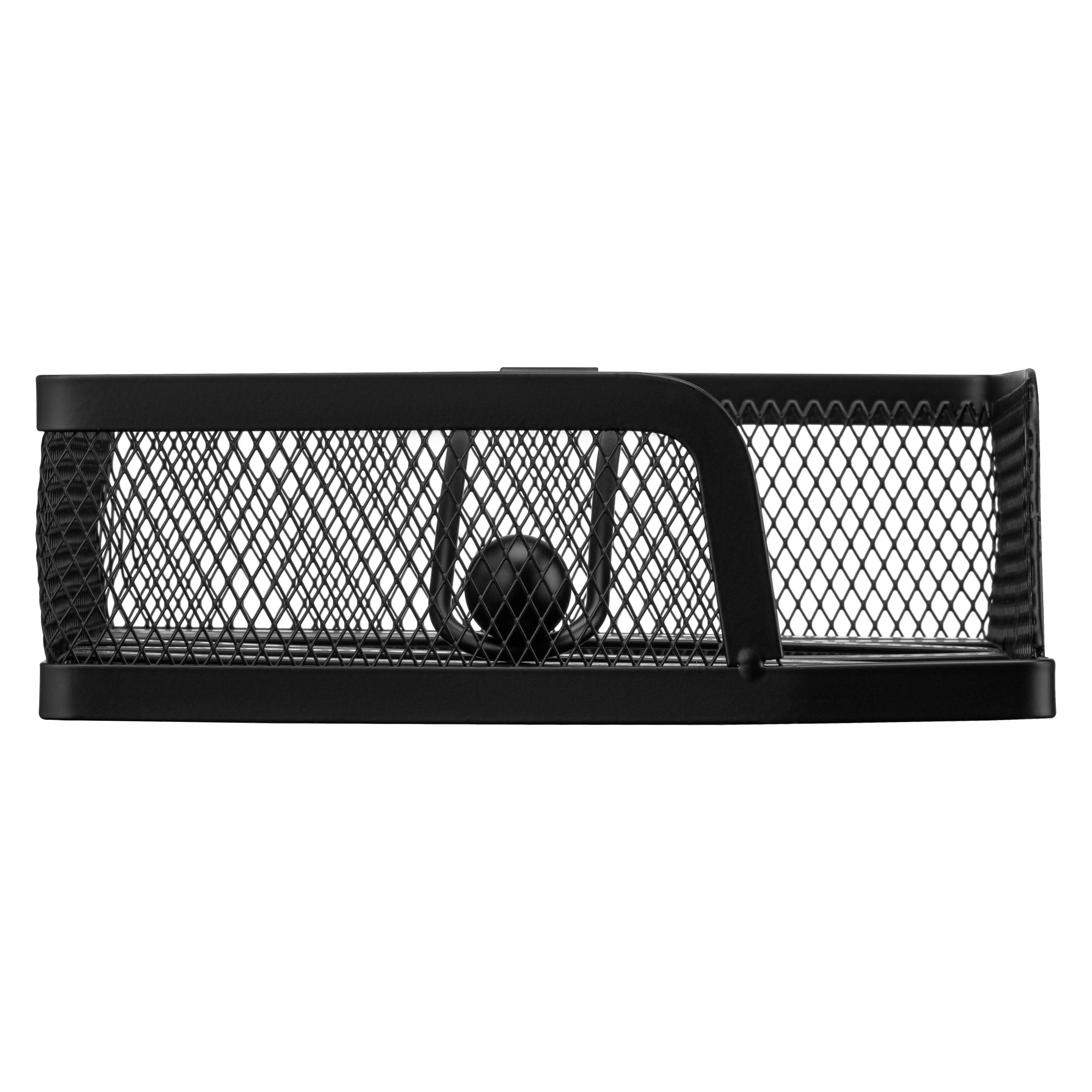 Серветниця Ardesto Midori 18.4х18.2х5.7см, метал, чорний - 3