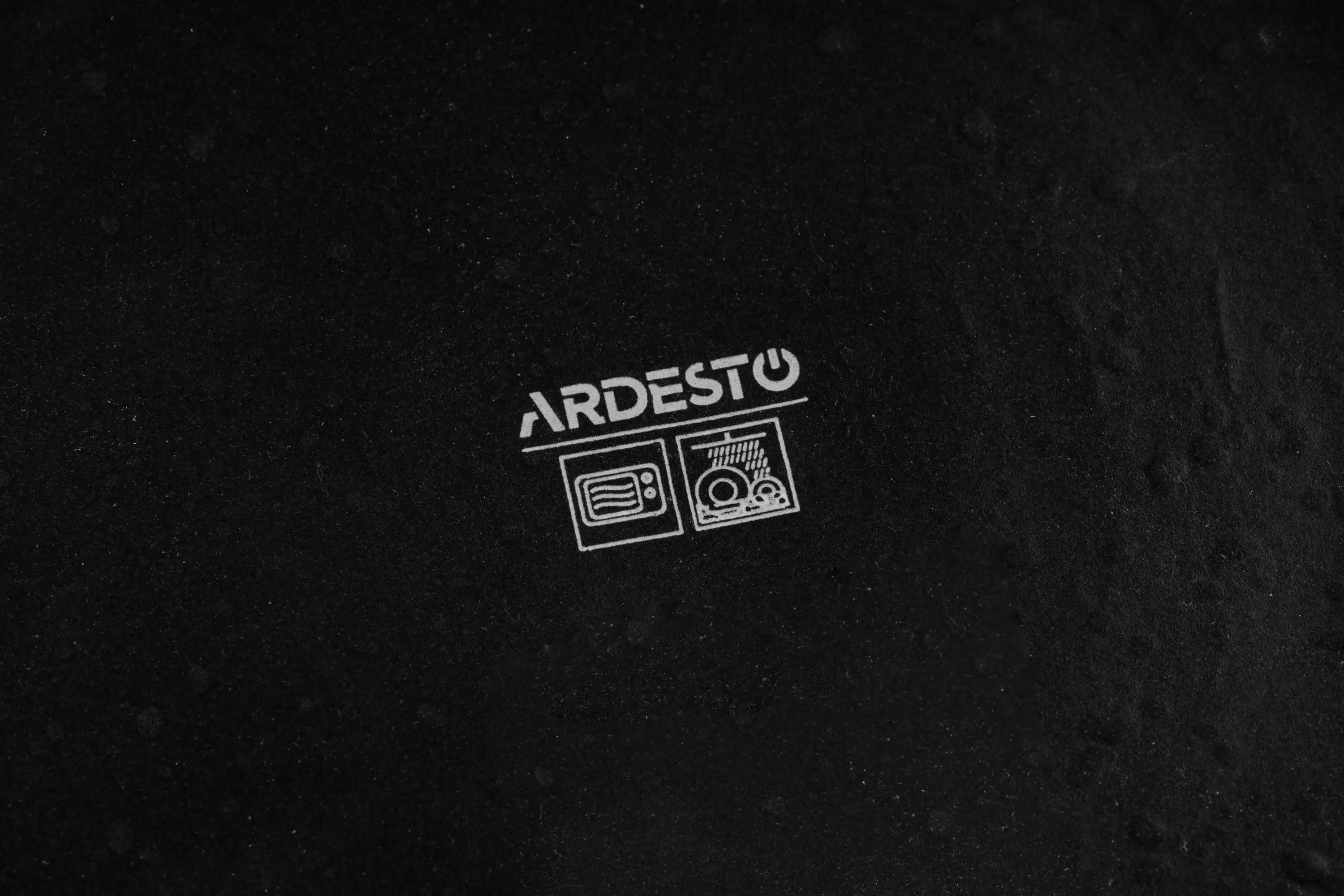 Тарілка десертна  Ardesto Trento, 20.5см, кераміка, чорний - 8