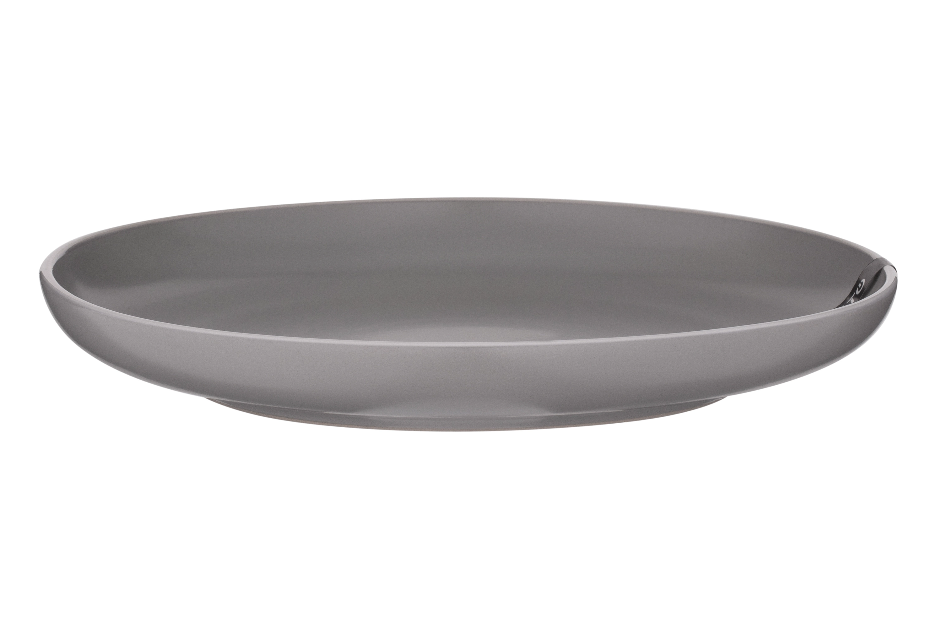 Тарілка десертна Ardesto  Cremona Dusty grey, 19см, кераміка, сірий - 2