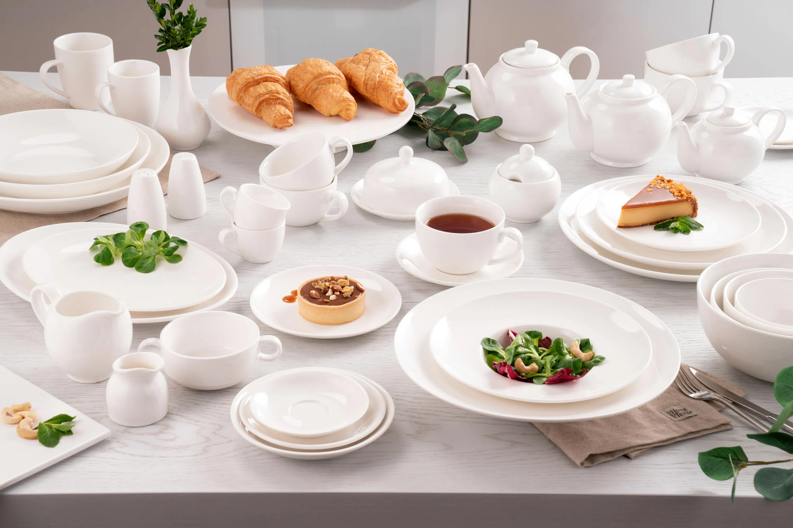 Тарілка глибока Ardesto Imola, 23см, порцеляна, білий - 2