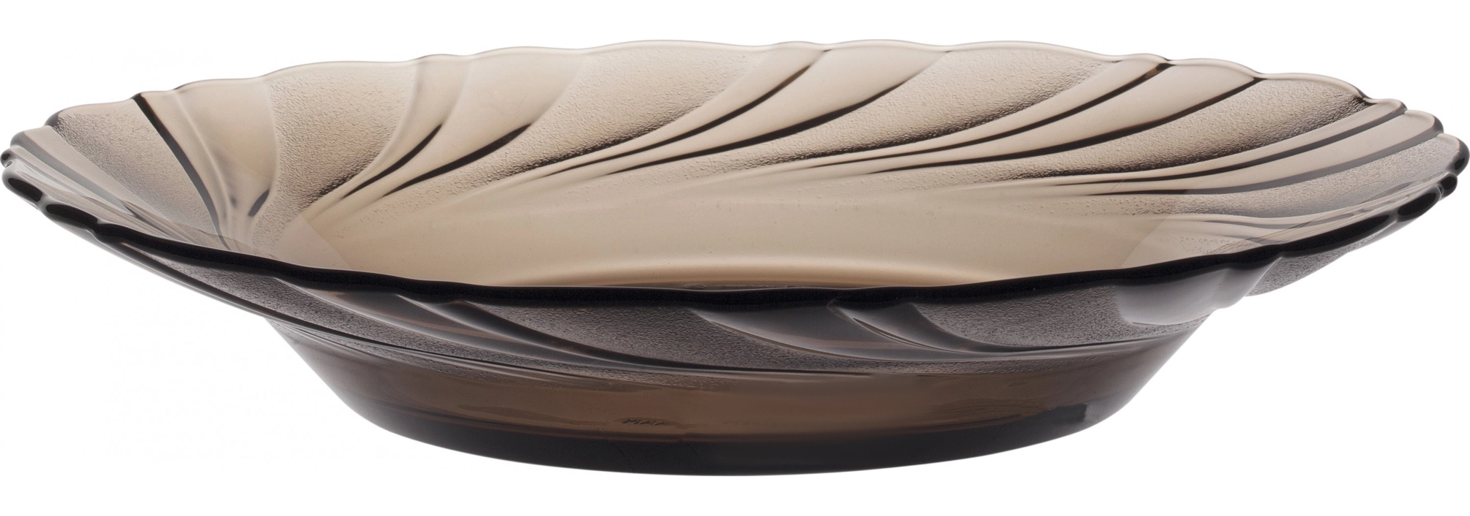 Тарілка глибока Duralex Beau Rivage Creole, 21.5см, скло, коричнево-світлий