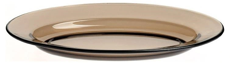 Тарілка глибока Duralex Lys Creole, 23см, скло, коричнево-світлий