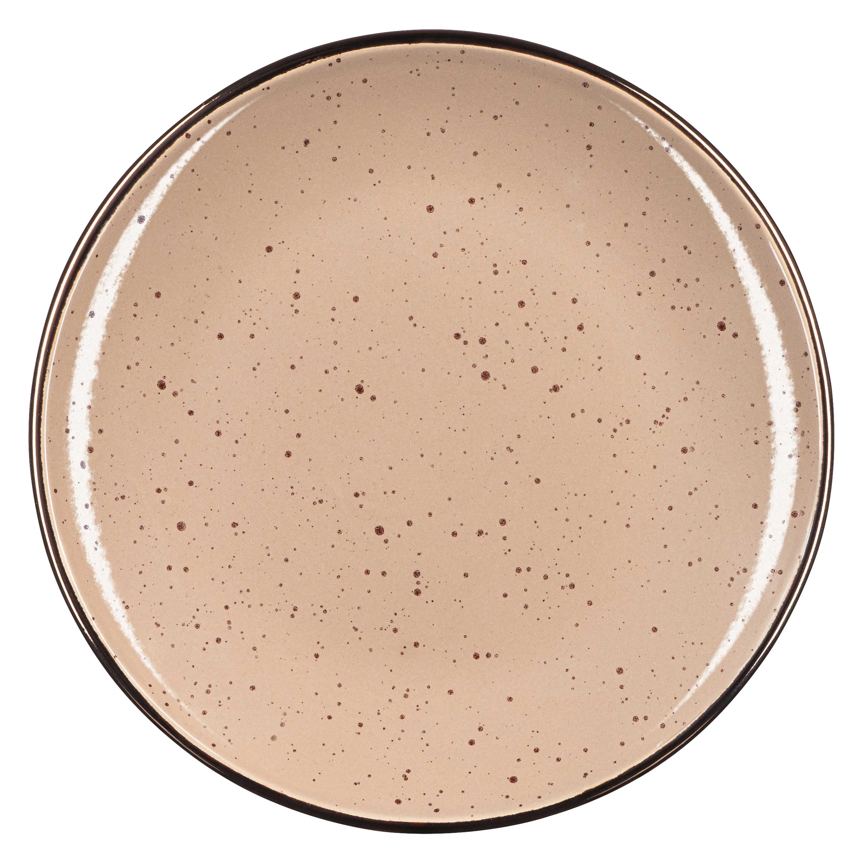 Тарілка десертна Ardesto Emilia, 20см, кераміка, коричневий