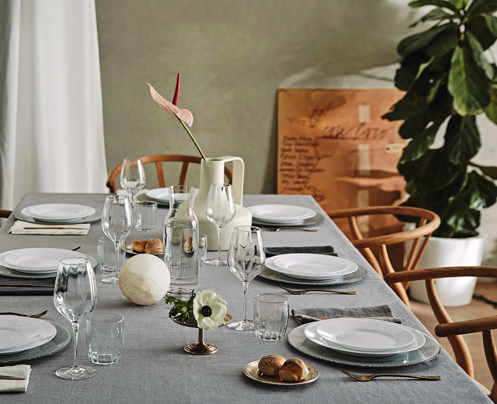 Тарілка десертна Bormioli Rocco Toledo, d20см, опалове скло, білий - 4