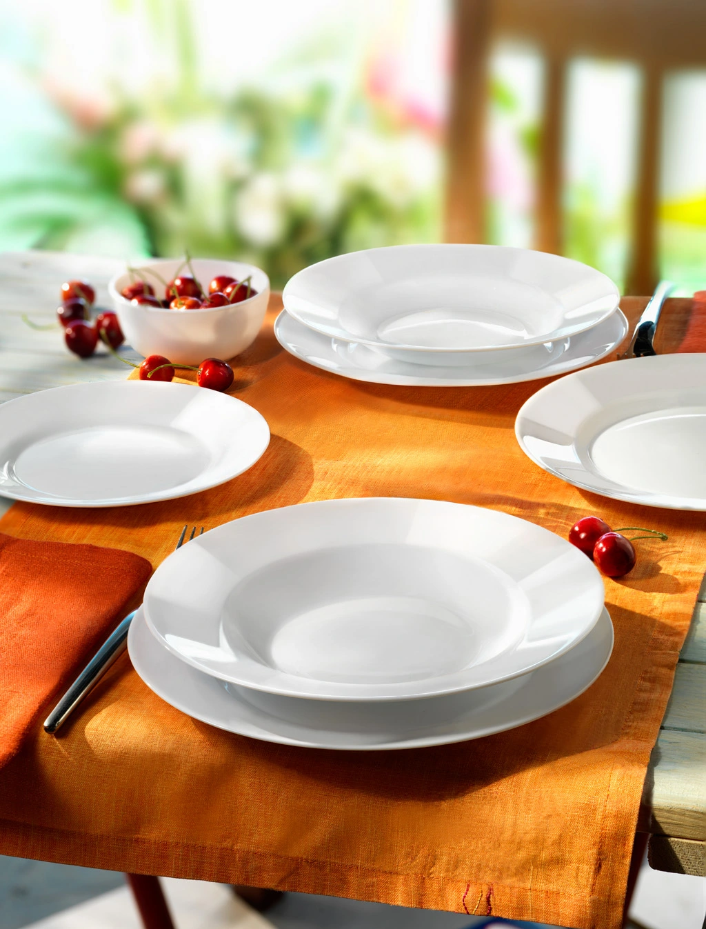 Тарілка десертна Bormioli Rocco Toledo, d20см, опалове скло, білий - 2