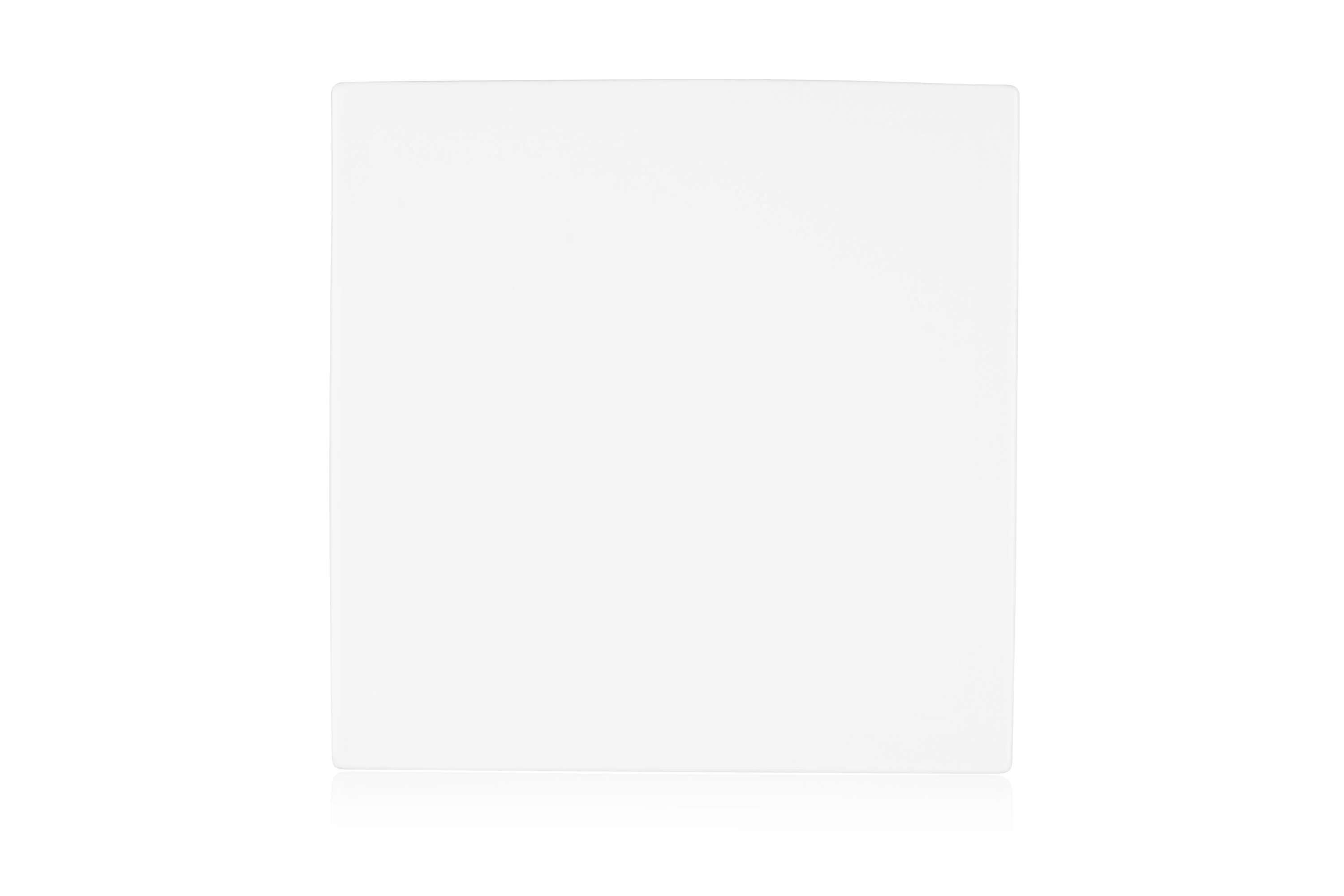 Тарілка десертна, Ardesto Imola, 23х23см, порцеляна, квадратна, білий