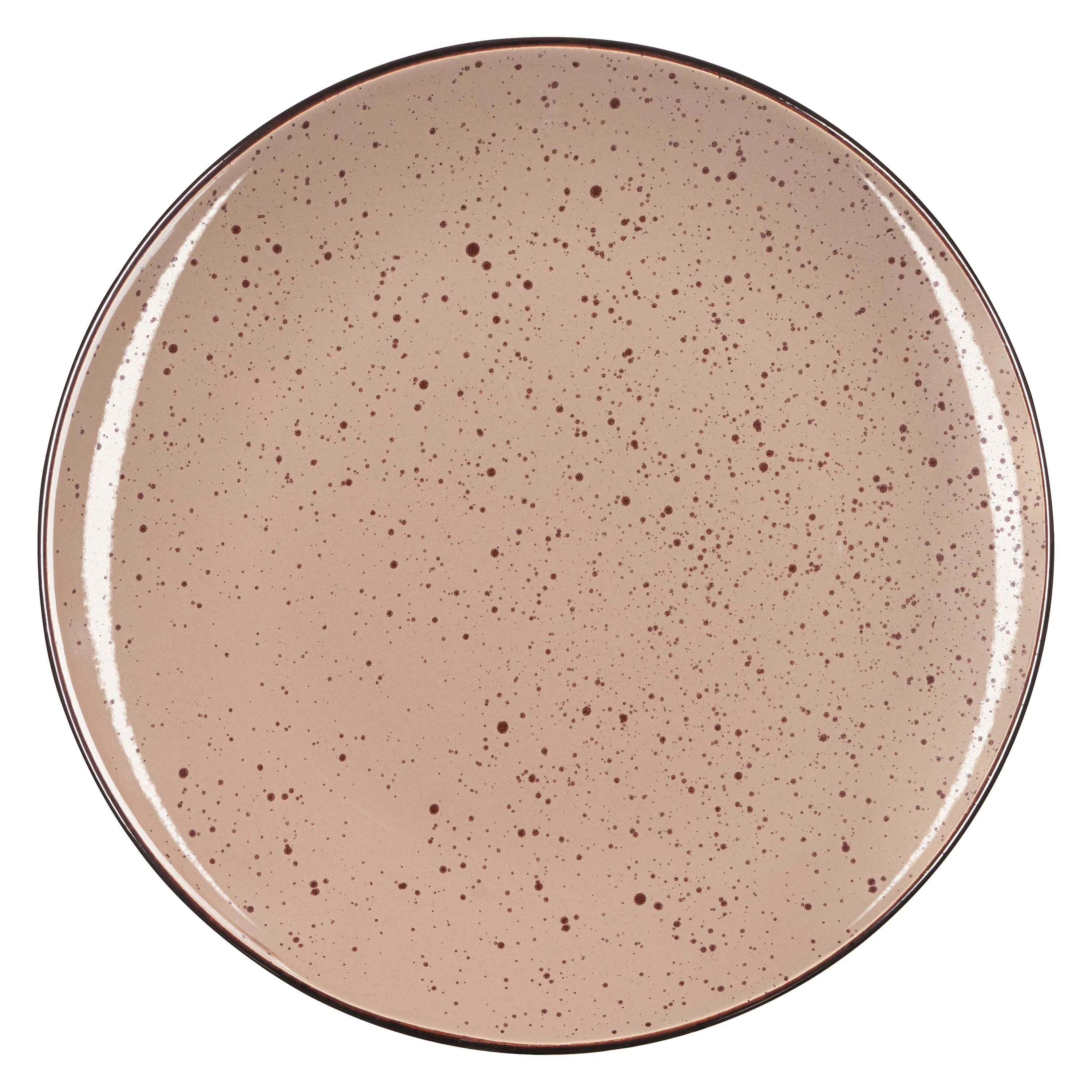 Тарілка обідня Ardesto Emilia, 27.5см, кераміка, коричневий