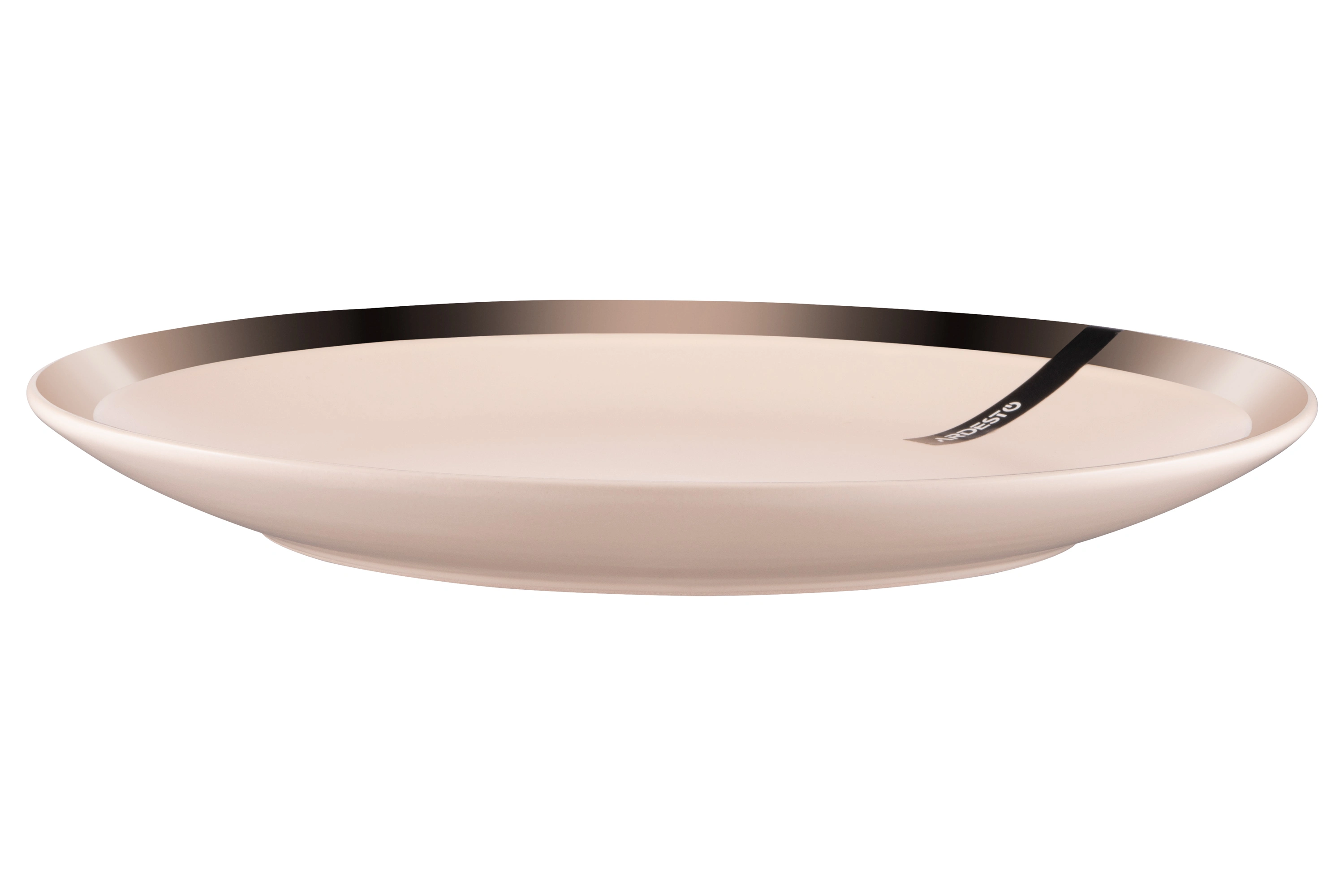 Тарілка обідня Ardesto Liguria Cream, 26см, кераміка, кремовий