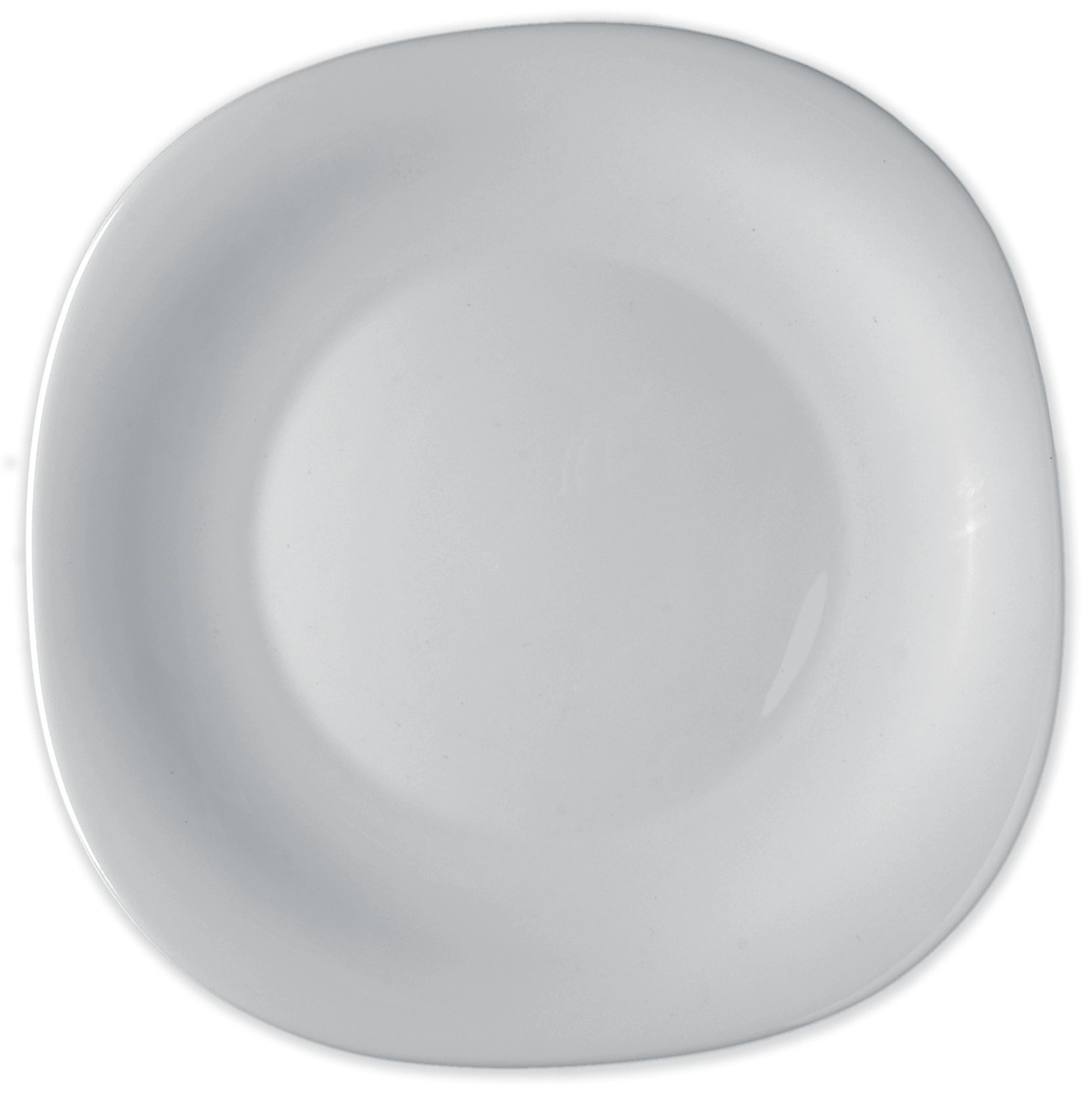 Тарілка обідня Bormioli Rocco Parma, 27x27см, опалове скло, білий