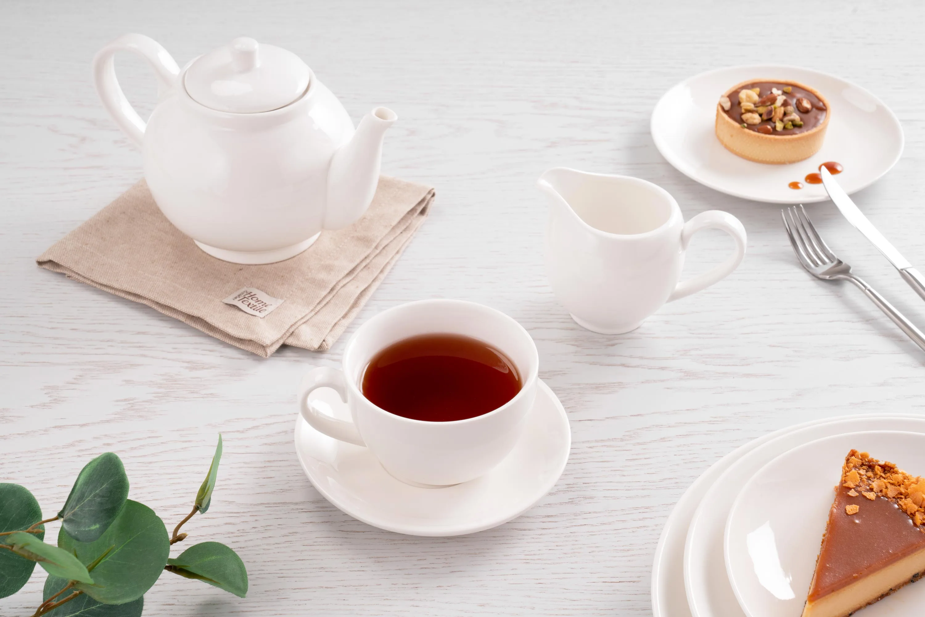 Чайник заварювальний Ardesto Imola, 450мл, порцеляна, білий - 2