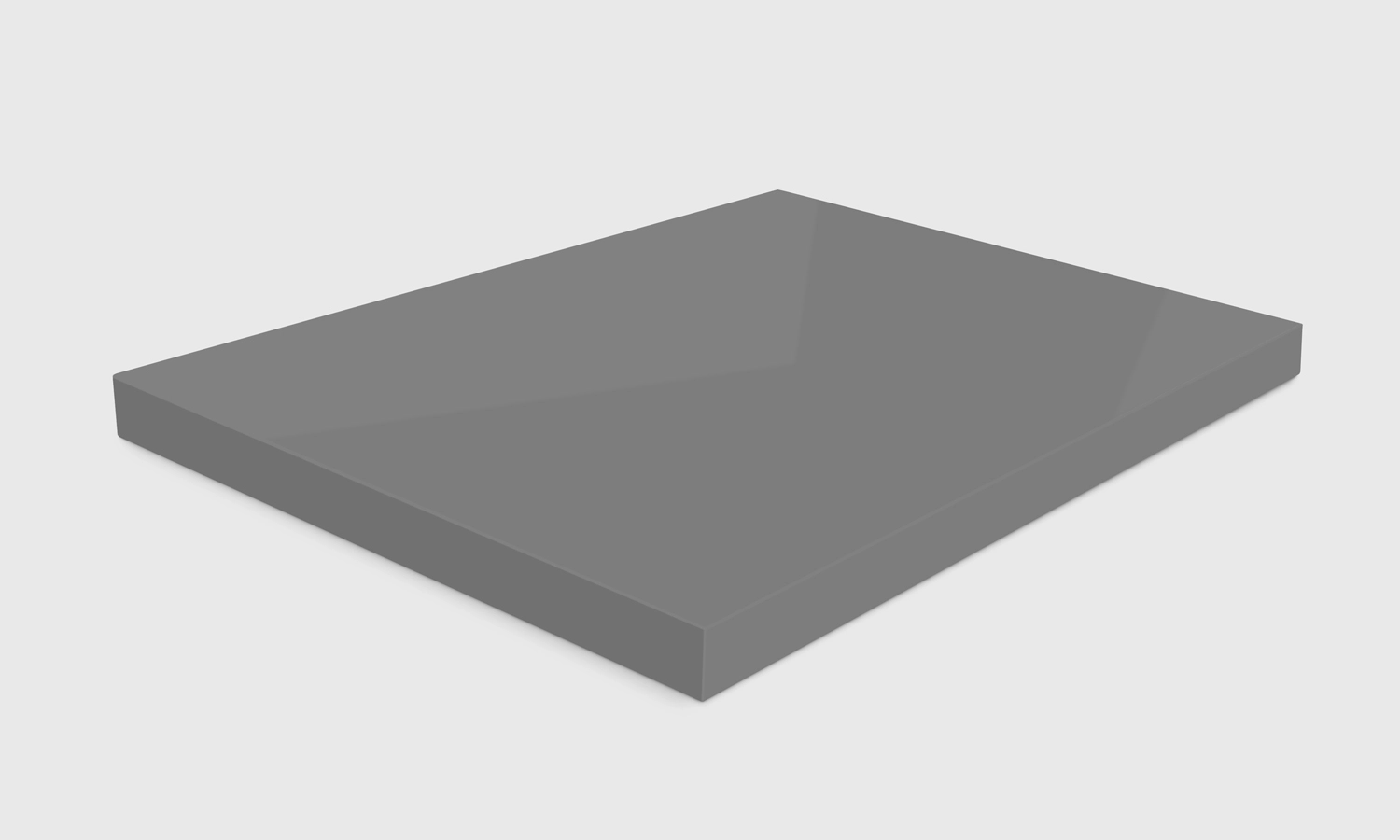 Меблеві фасади МДФ LuxeForm idea GL-081 iS Срібний пил, 17,7 MDF iS в колір *FD - 2