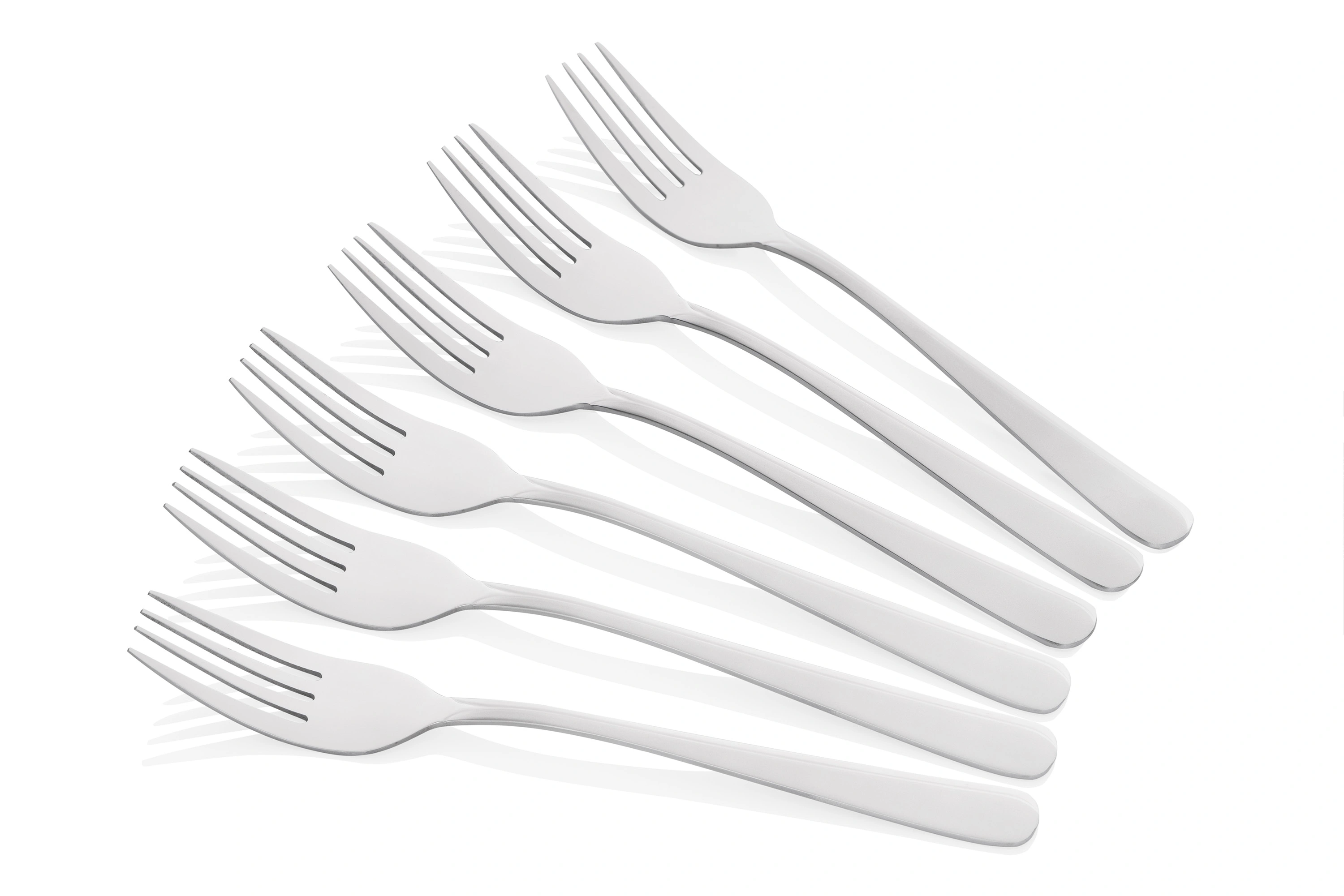 Набір столових виделок Ardesto Black Mars Zenith, 6 приборів, нержавіюча сталь