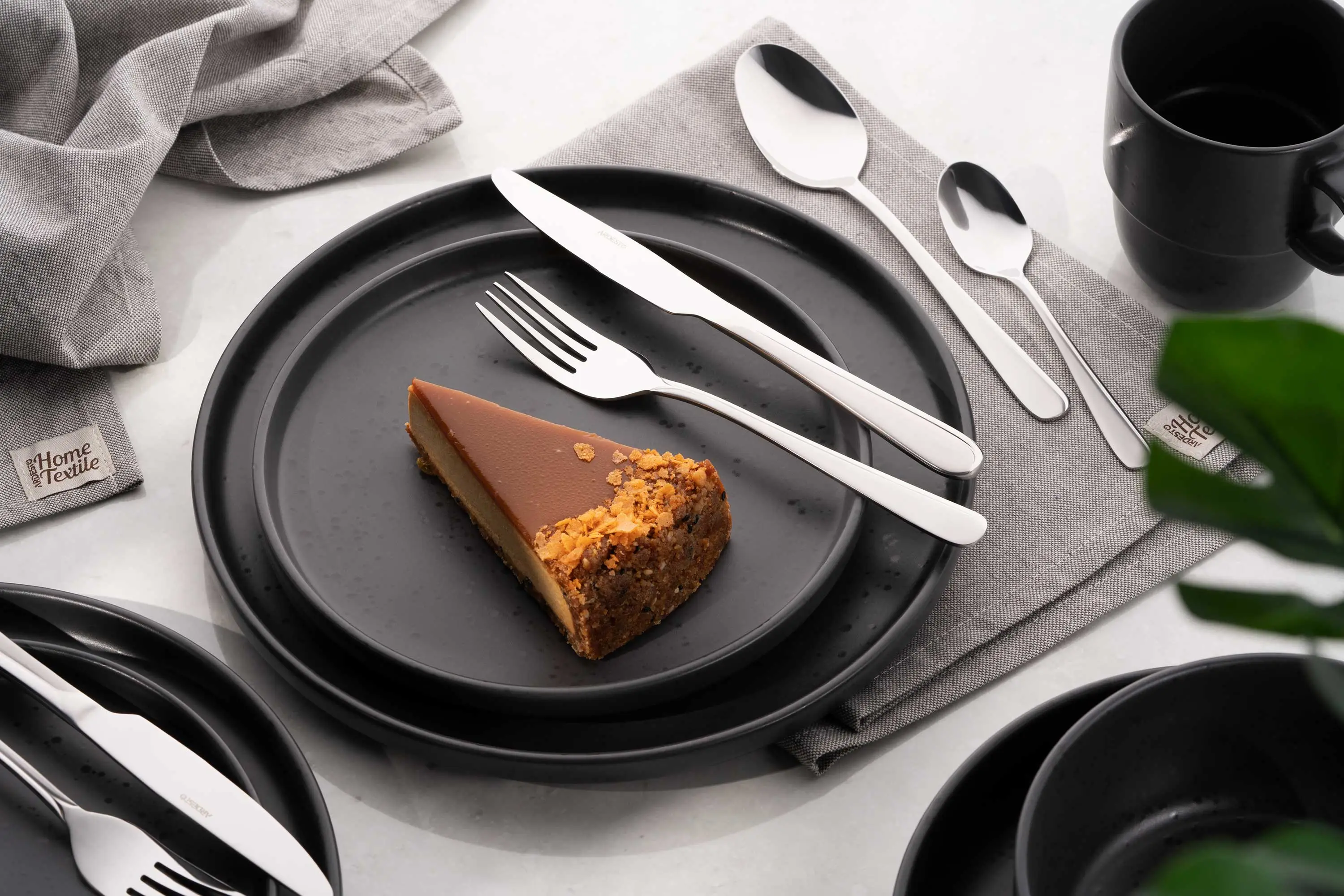 Набір столових ножів Ardesto Black Mars Zenith, 2 прибори, нержавіюча сталь - 4