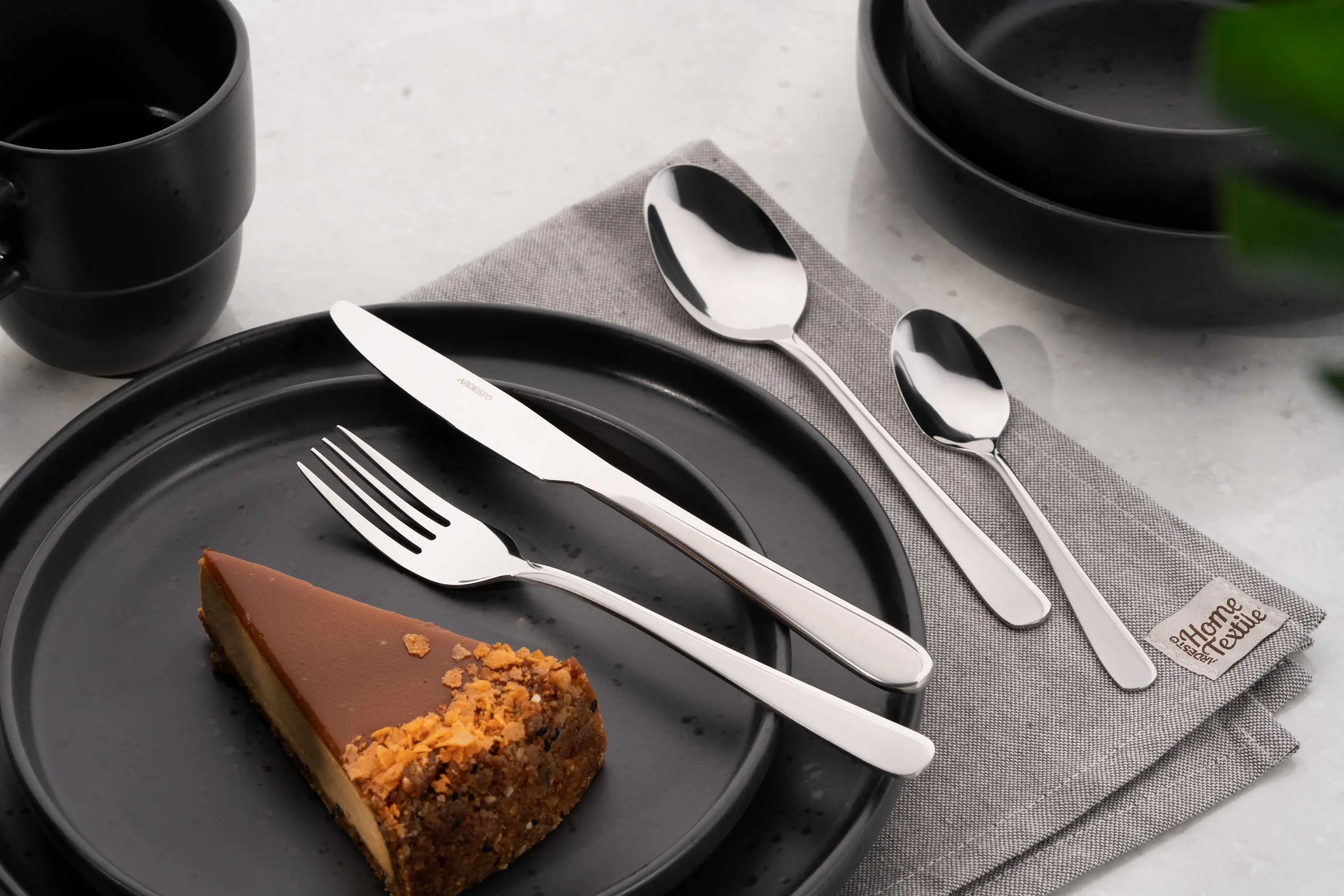 Набір столових ножів Ardesto Black Mars Zenith, 2 прибори, нержавіюча сталь - 3