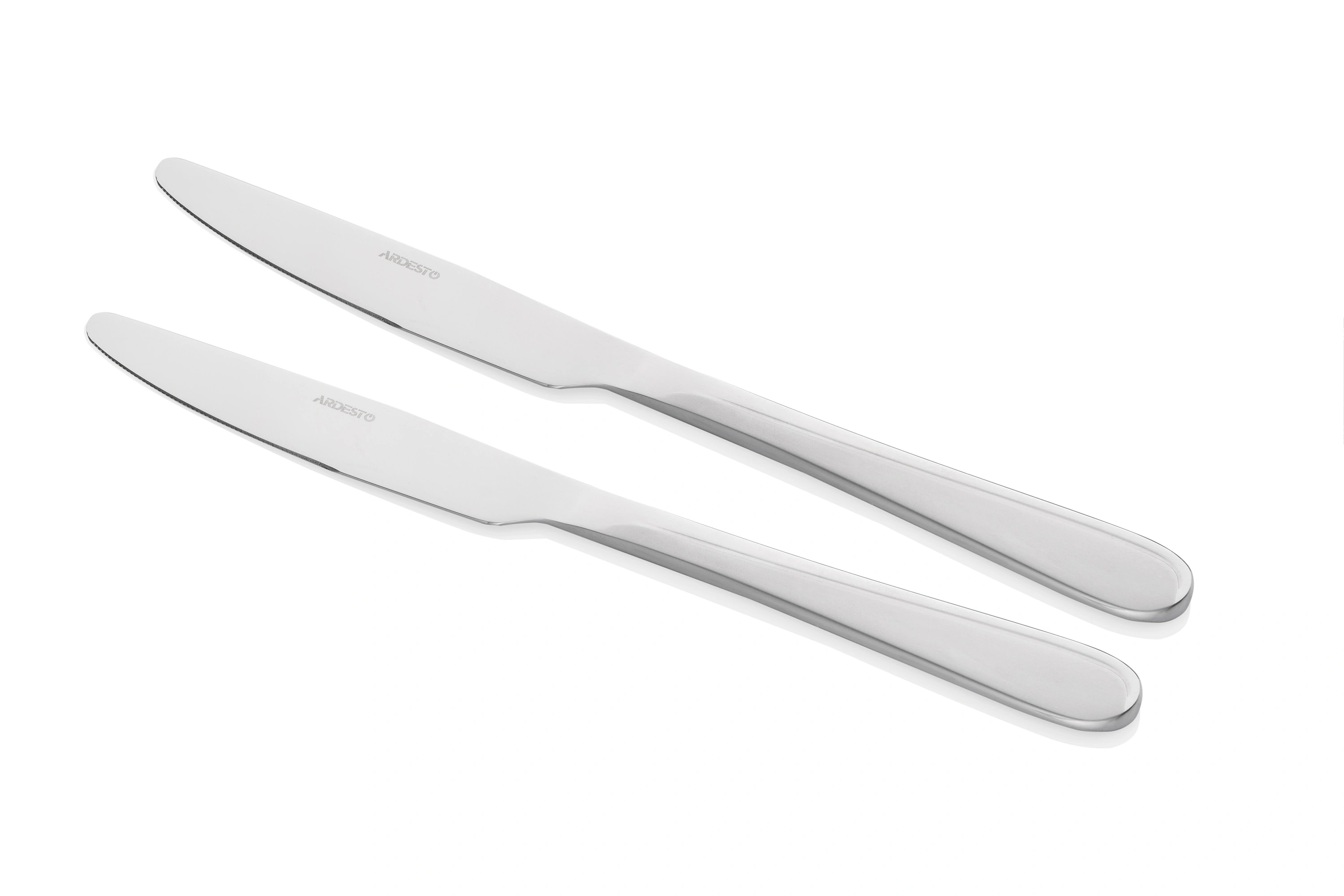 Набір столових ножів Ardesto Black Mars Zenith, 2 прибори, нержавіюча сталь