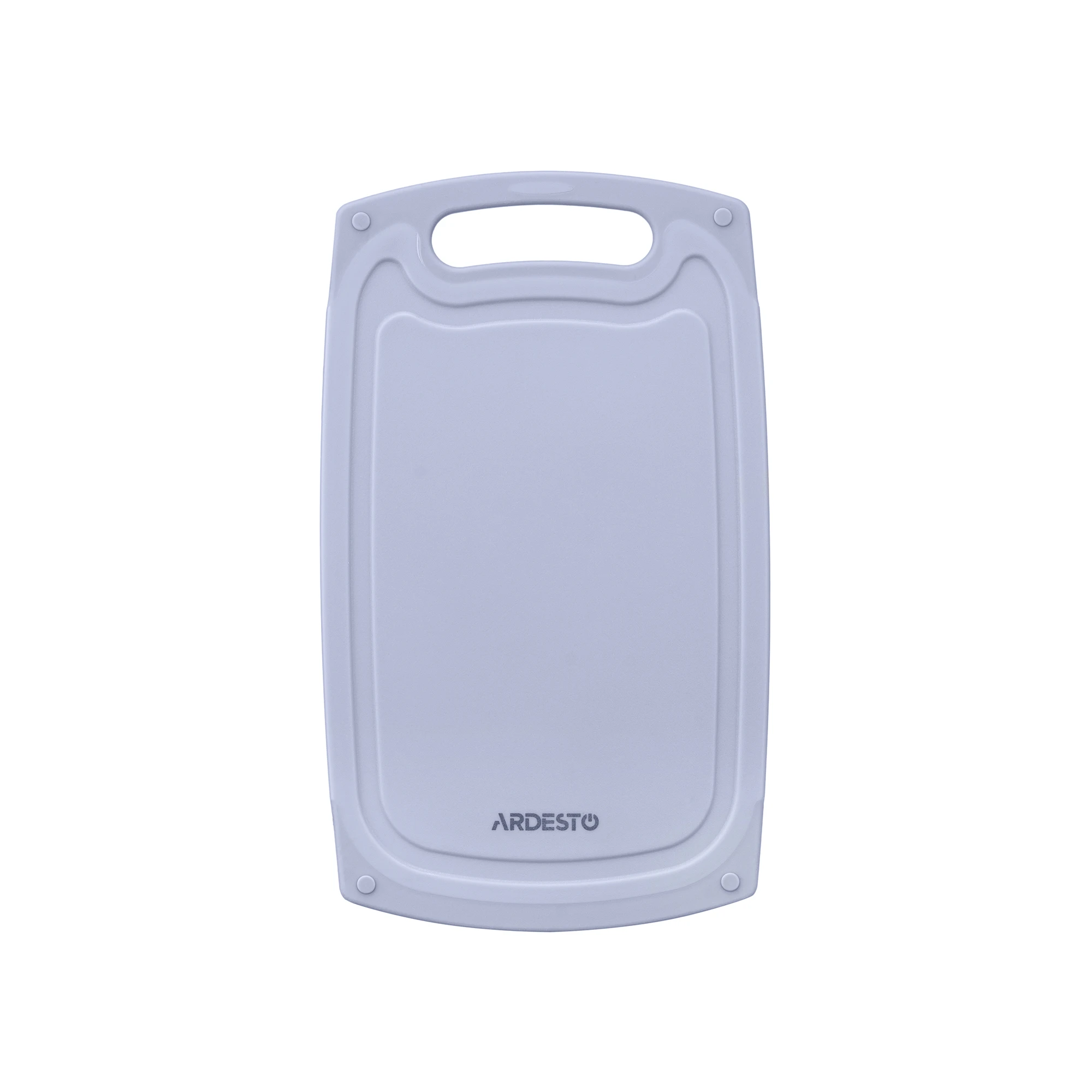 Дошка кухонна Ardesto Gemini, 25х15х0.8см, пластик, сірий - 2