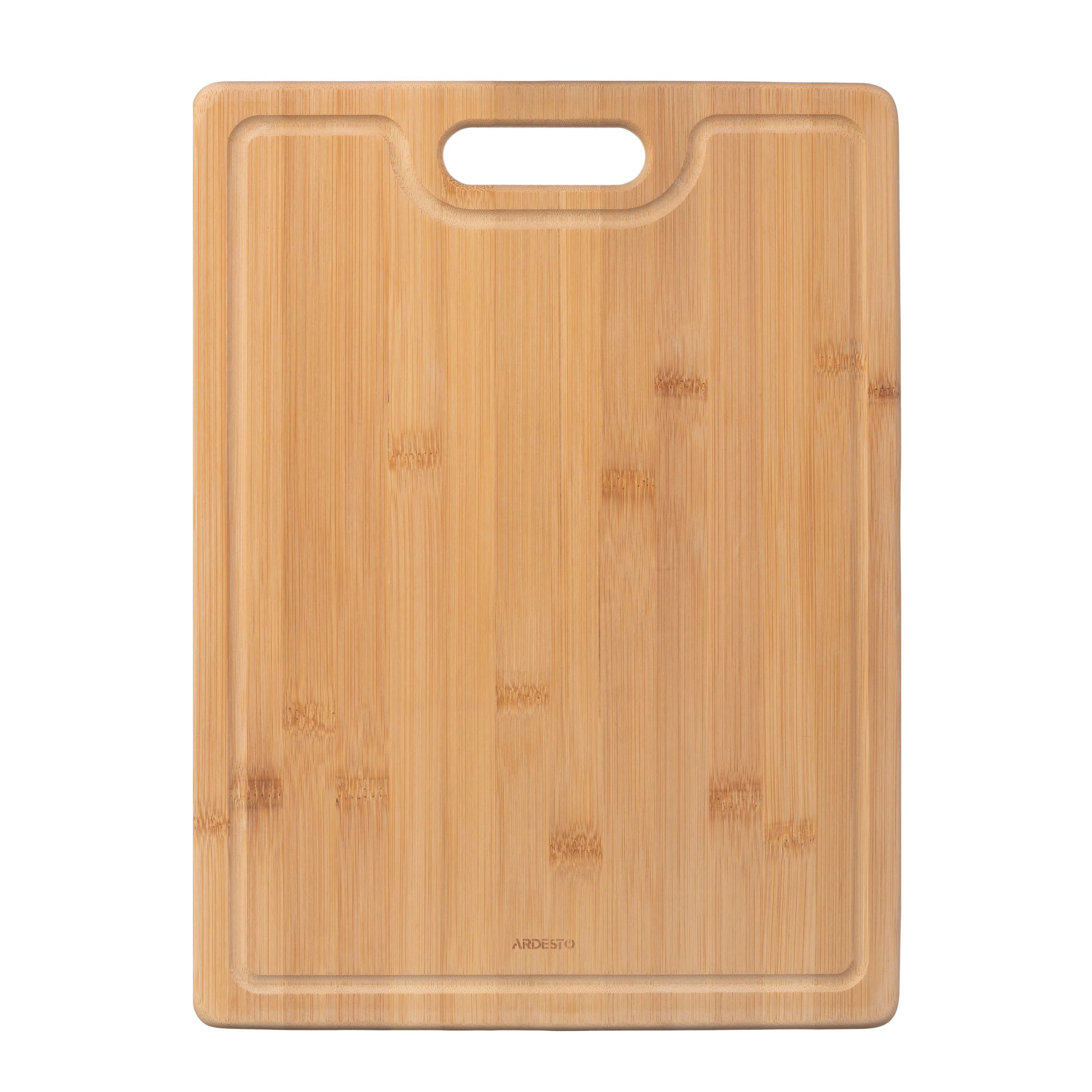Дошка кухонна з жолобом Ardesto Midori, 40х30х1.5см, бамбук - 2