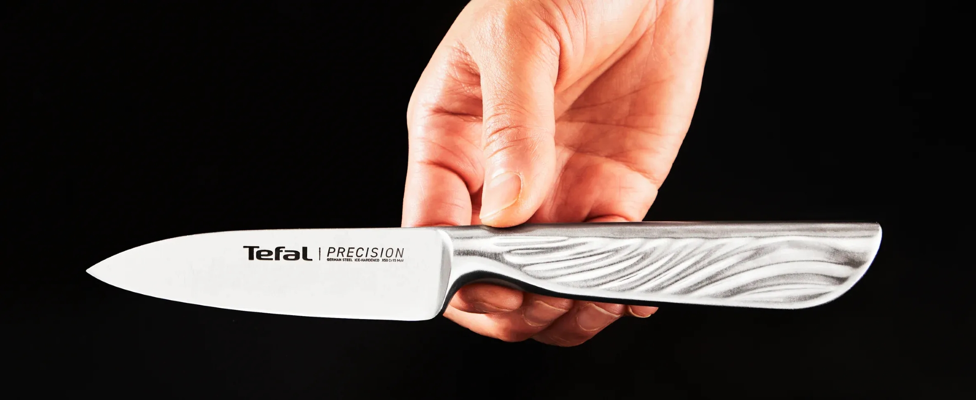 Кухонний ніж Tefal Precision, для овочів, 9см, нержавіюча сталь - 11