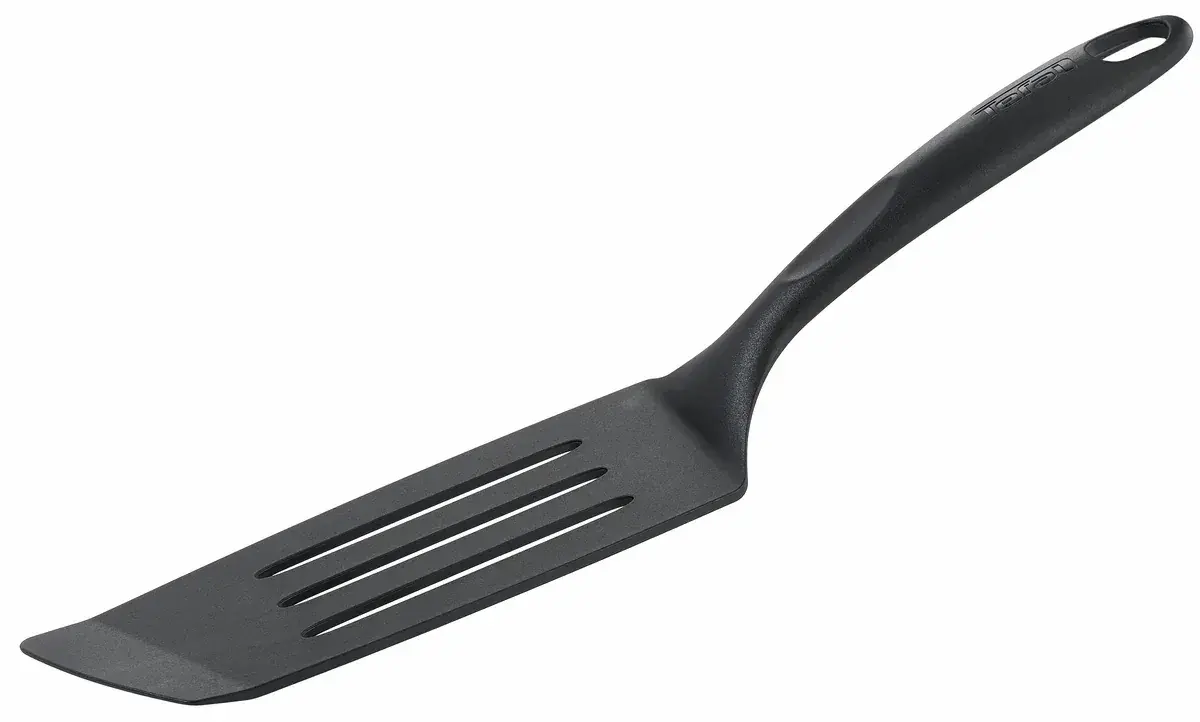 Лопатка кухонна Tefal Bienvenue, кутова, пластик, чорний