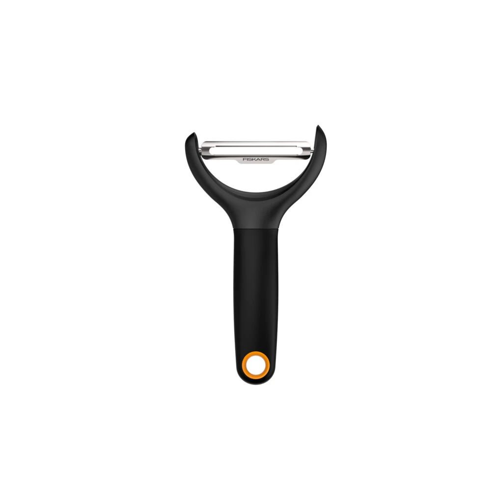 Овочечистка горизонтальна Fiskars Functional Form, з рухомим лезом, 23см, нержавіюча сталь, пластик,