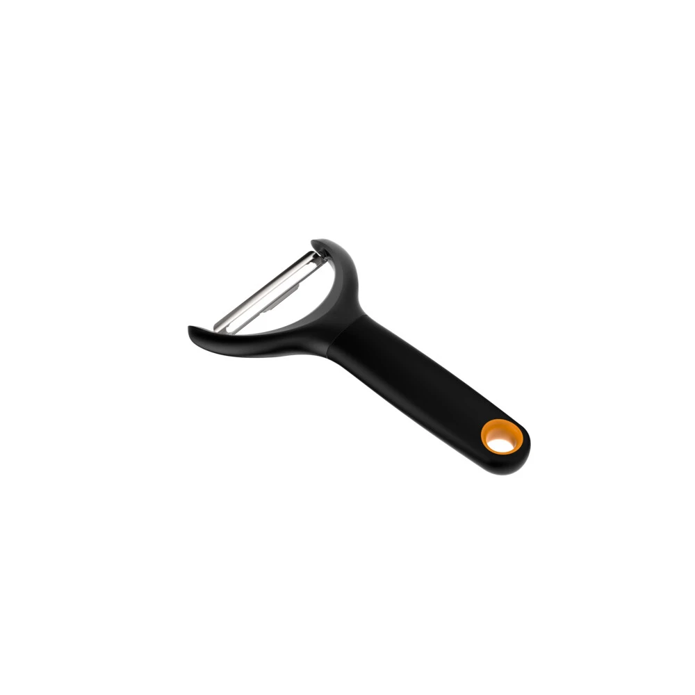 Овочечистка горизонтальна Fiskars Functional Form, з рухомим лезом, 23см, нержавіюча сталь, пластик, - 5