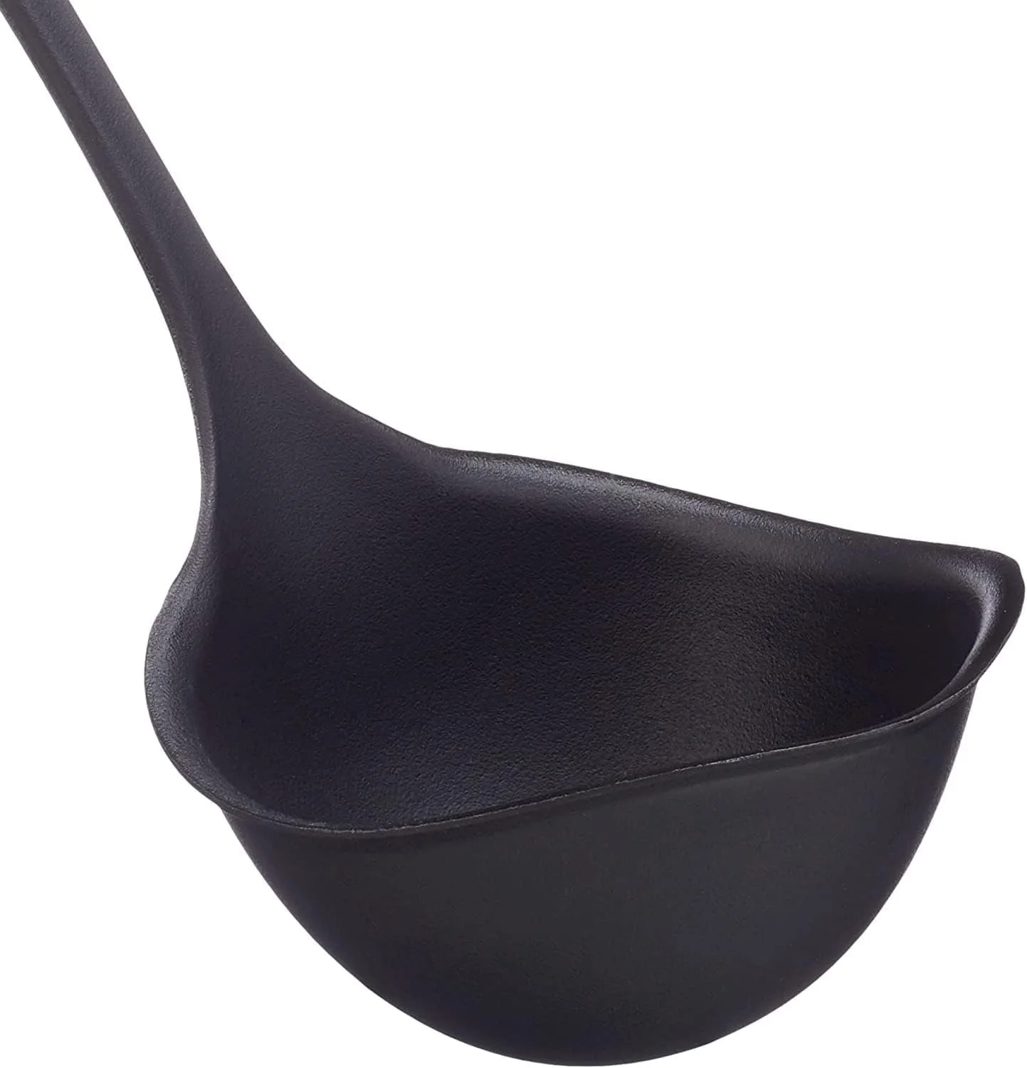 Ополоник Fiskars Essential, 28см, пластик, чорний - 2
