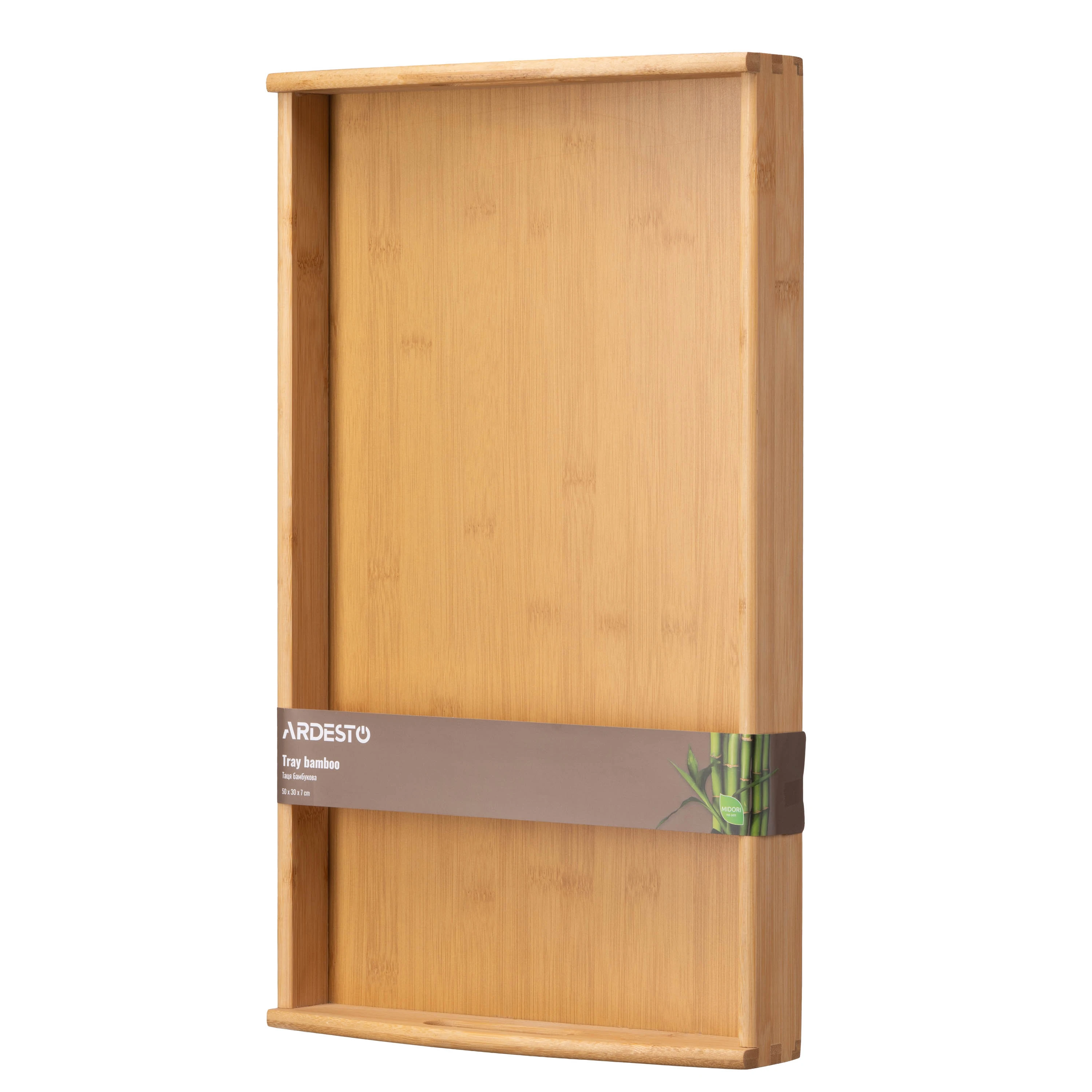 Таця Ardesto Midori, 50х30х7см, бамбук, прямокутна - 4
