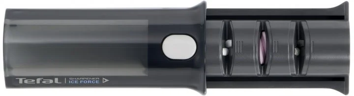Точилка для ножів Tefal Ice Force, кераміка, пластик, сірий - 3