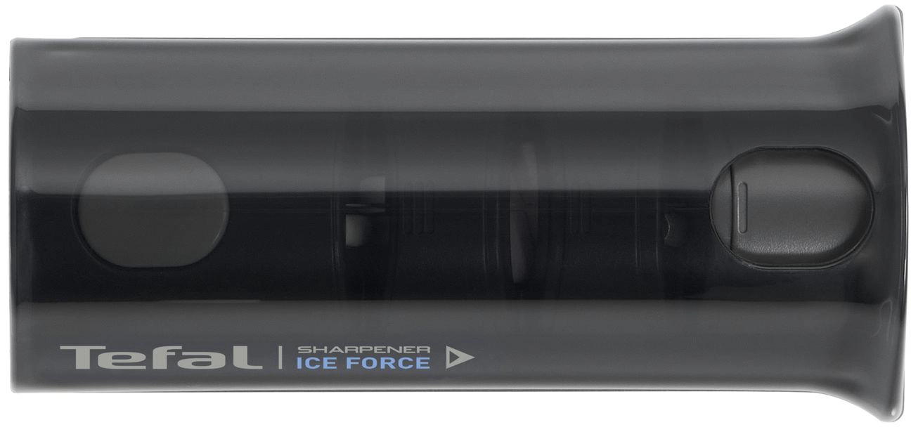 Точилка для ножів Tefal Ice Force, кераміка, пластик, сірий - 4