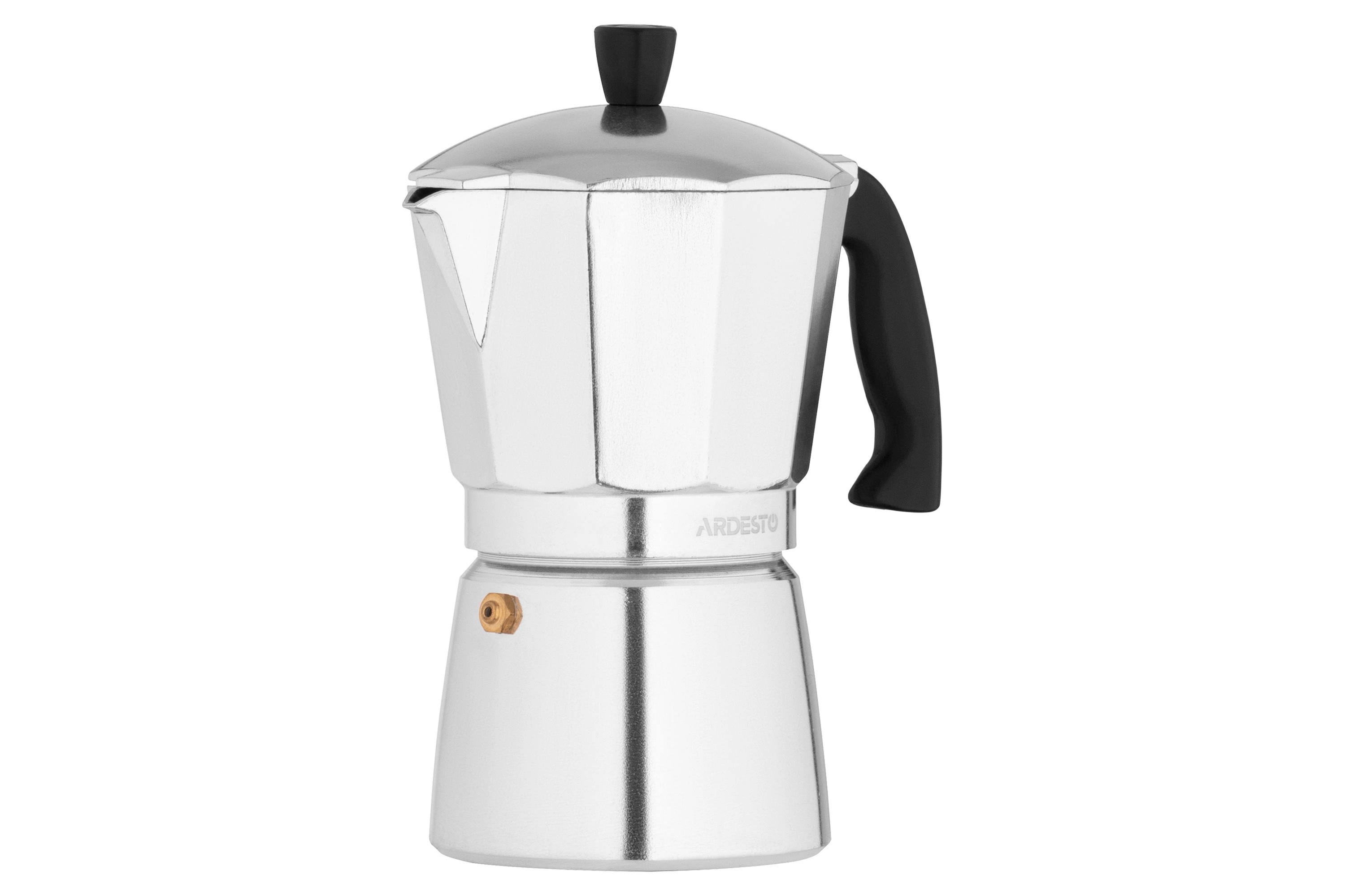 Гейзерна кавоварка Ardesto Gemini Cremona, 0.4л, 9 чашок, алюміній - 6
