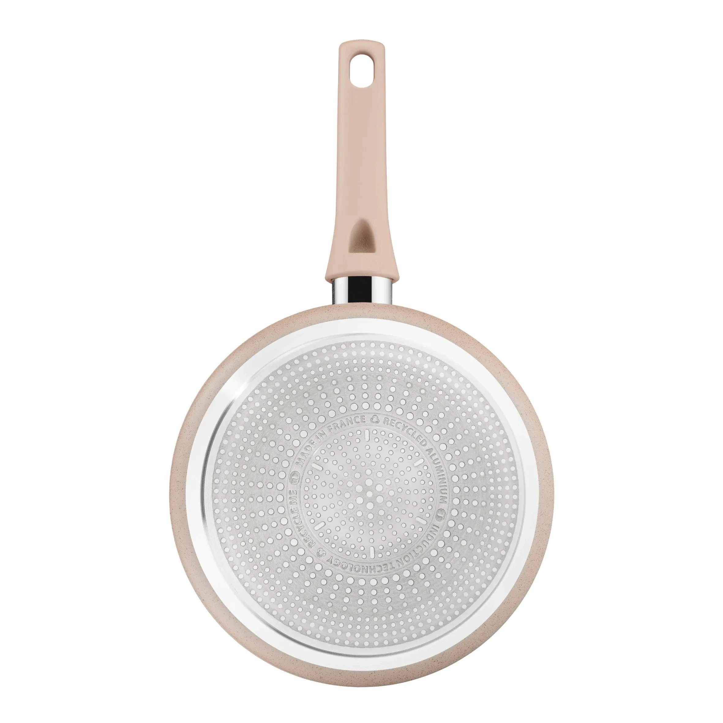 Сотейник Tefal Delight, з кришкою, 24см, алюміній, бпкеліт, бежевий - 3