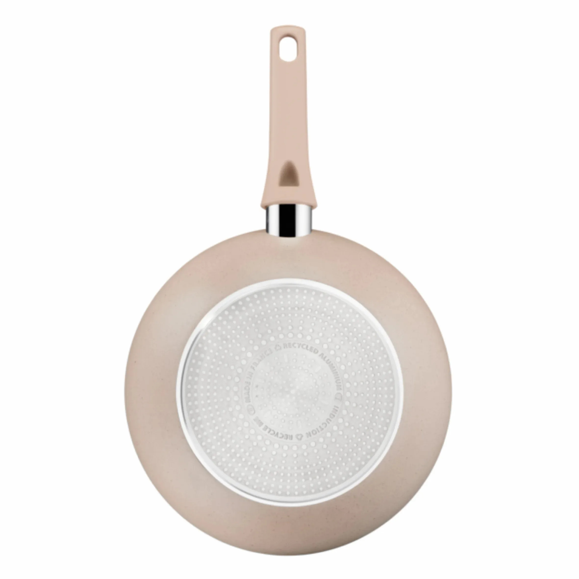 Сковорода ВОК Tefal Delight,28см, алюміній, бакеліт, бежевий - 2
