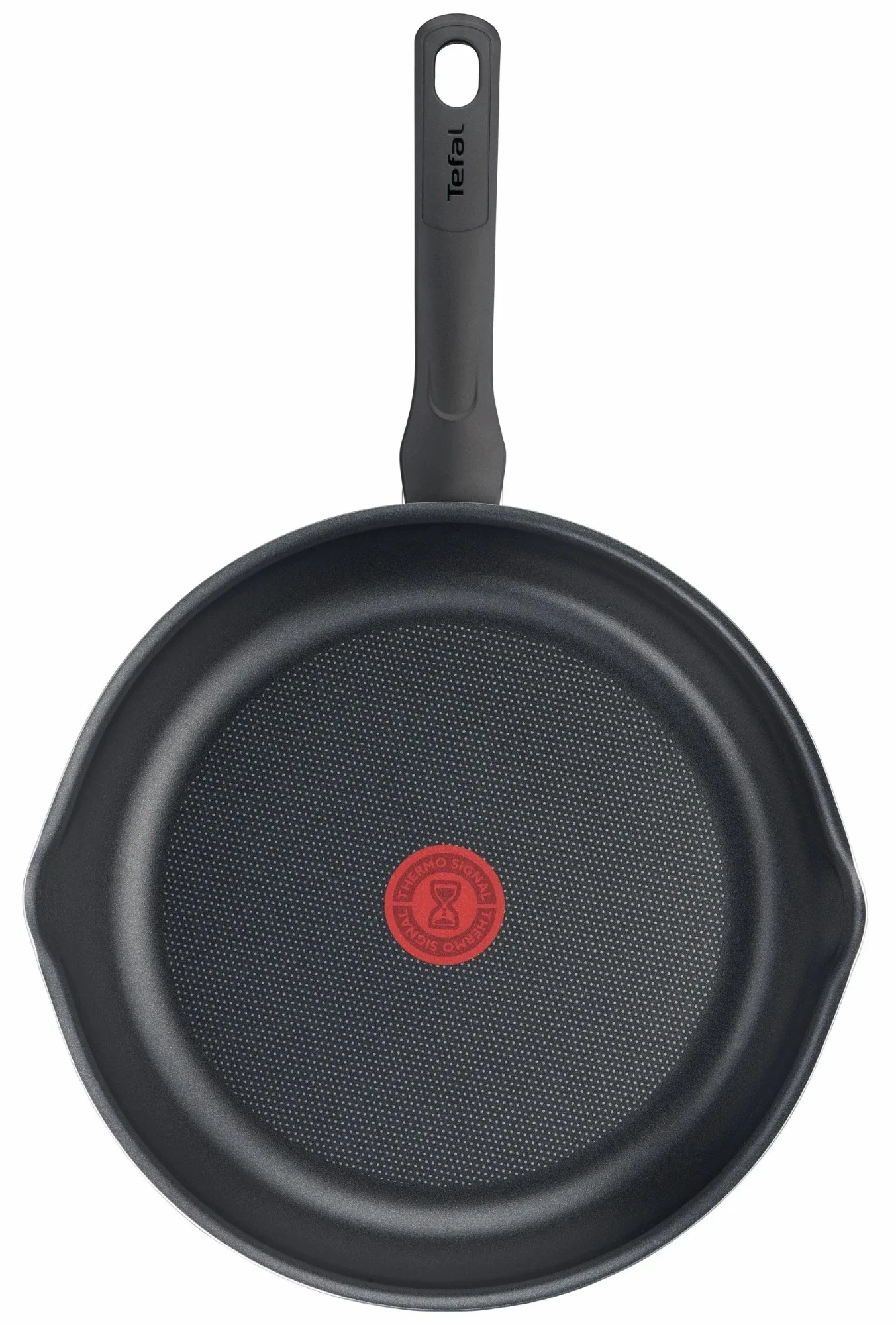 Сковорода з кришкою Tefal Day by Day, 28см, з кришкою, алюміній, бакеліт, скло, чорний - 5