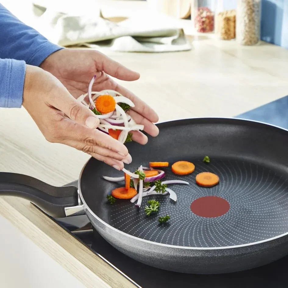 Сковорода з кришкою Tefal So' Light, 26см, алюміній, бакеліт, скло, чорний - 7