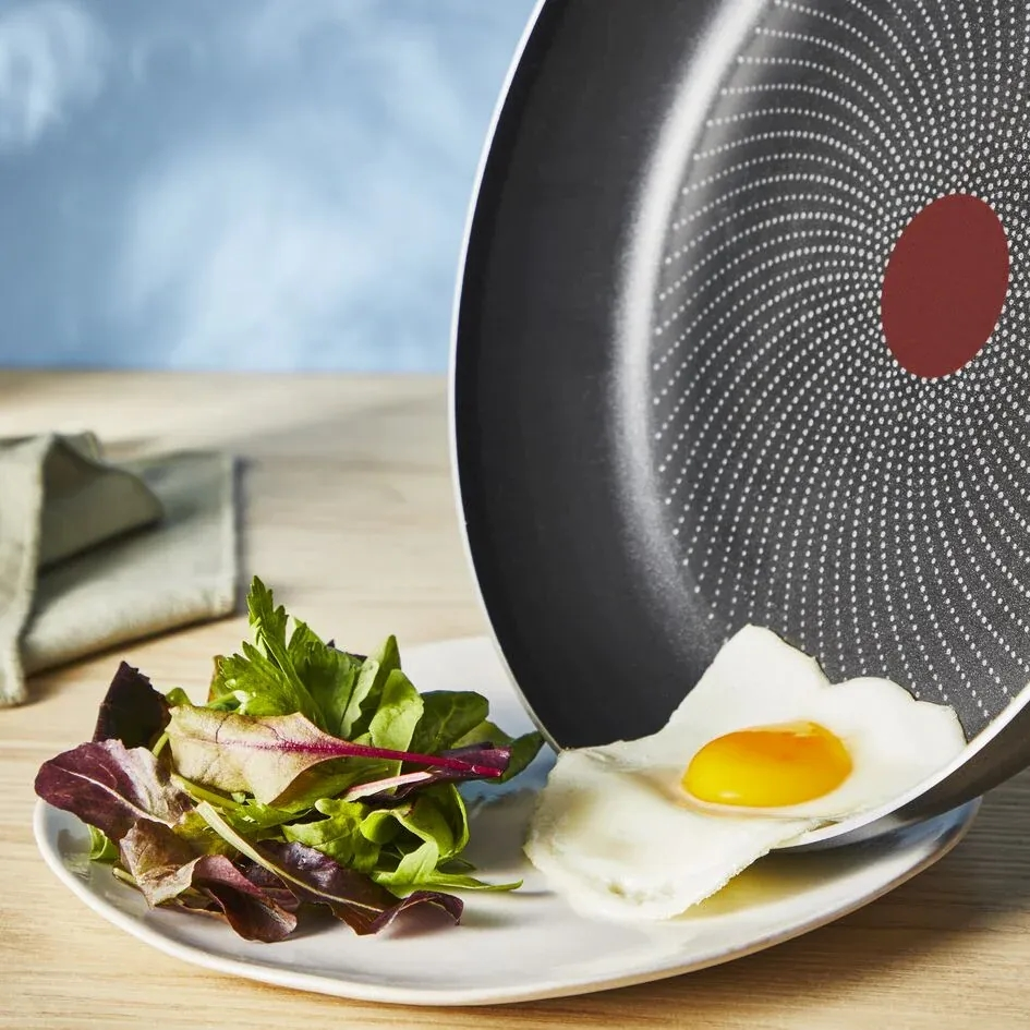 Сковорода з кришкою Tefal So' Light, 26см, алюміній, бакеліт, скло, чорний - 8