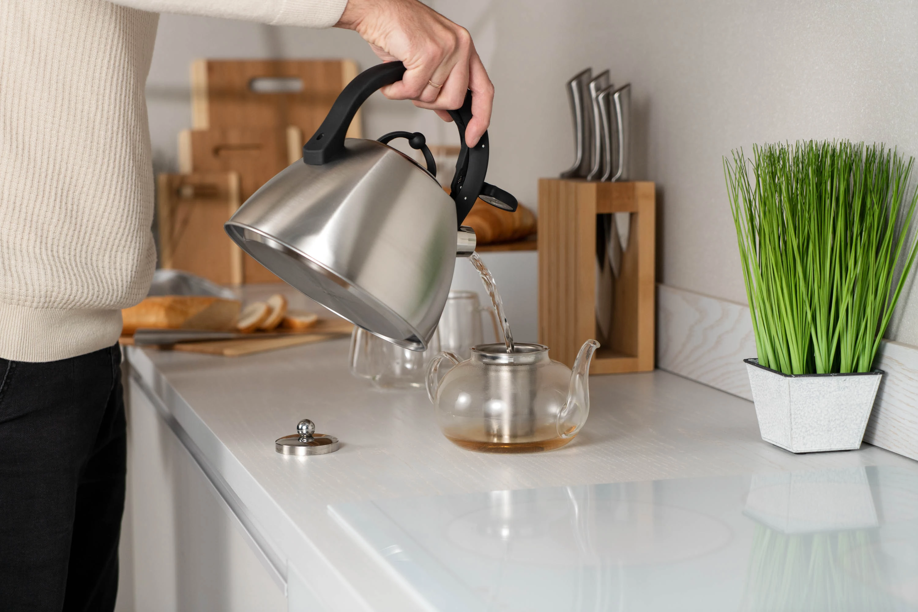 Чайник Ardesto Gemini, 2.5л, нержавіюча сталь - 7