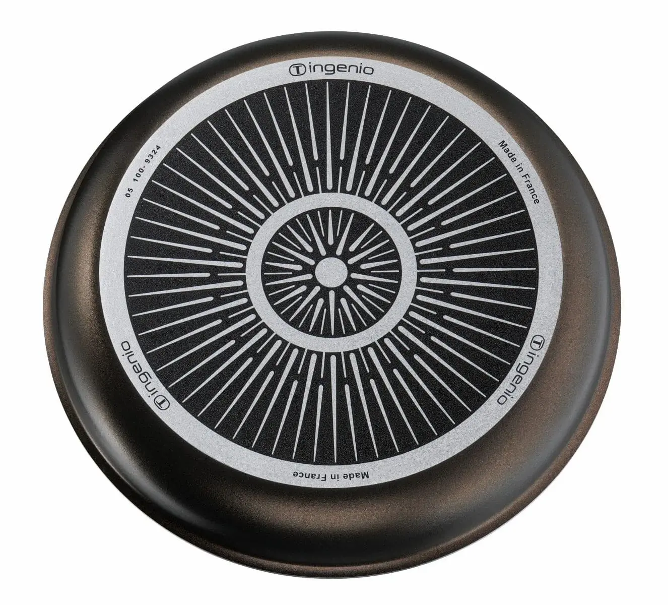 Набір посуду Tefal Ingenio XL Intense, змінна ручка, 3предмети, алюміній, бакеліт, коричневий - 3