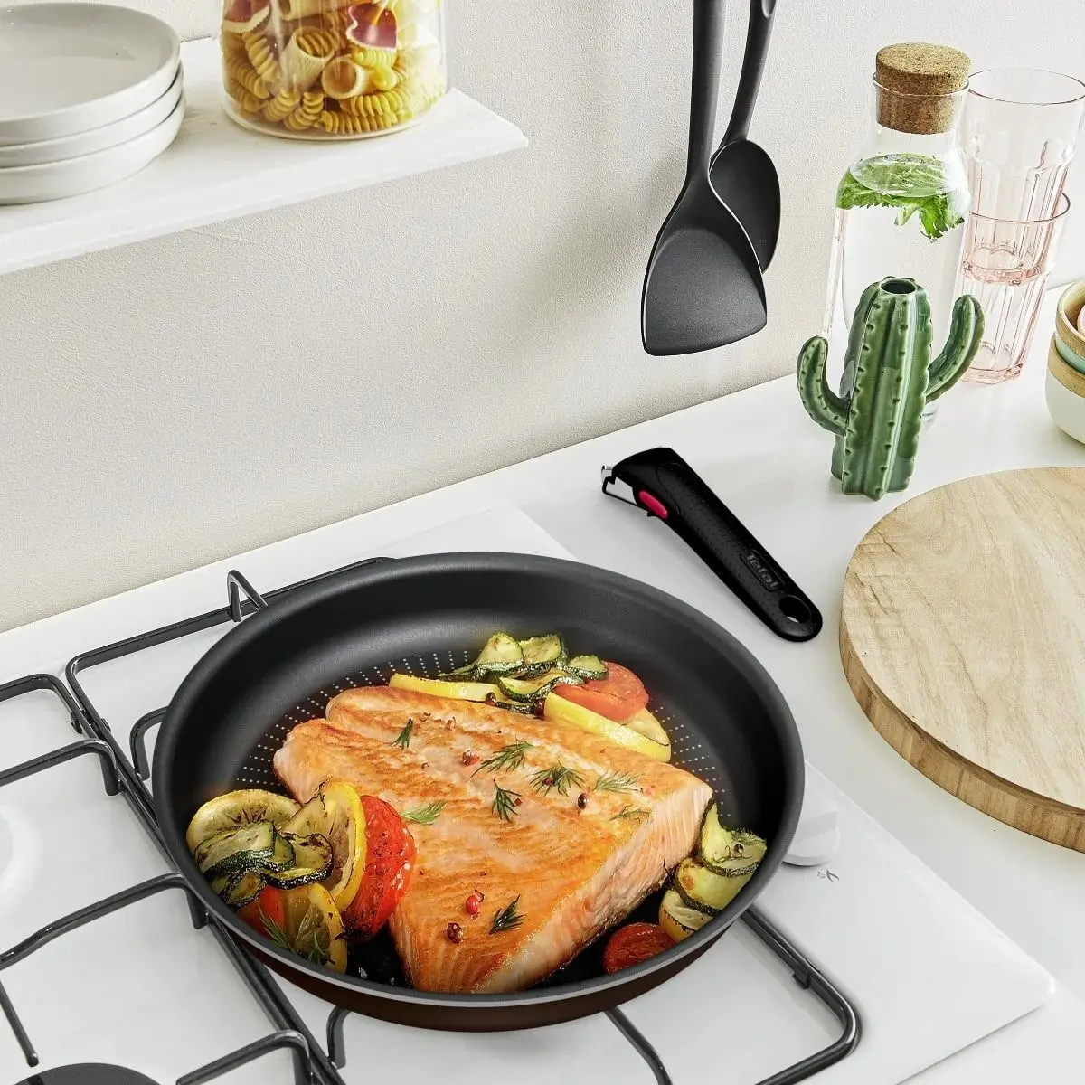Набір посуду Tefal Ingenio XL Intense, змінна ручка, 3предмети, алюміній, бакеліт, коричневий - 13